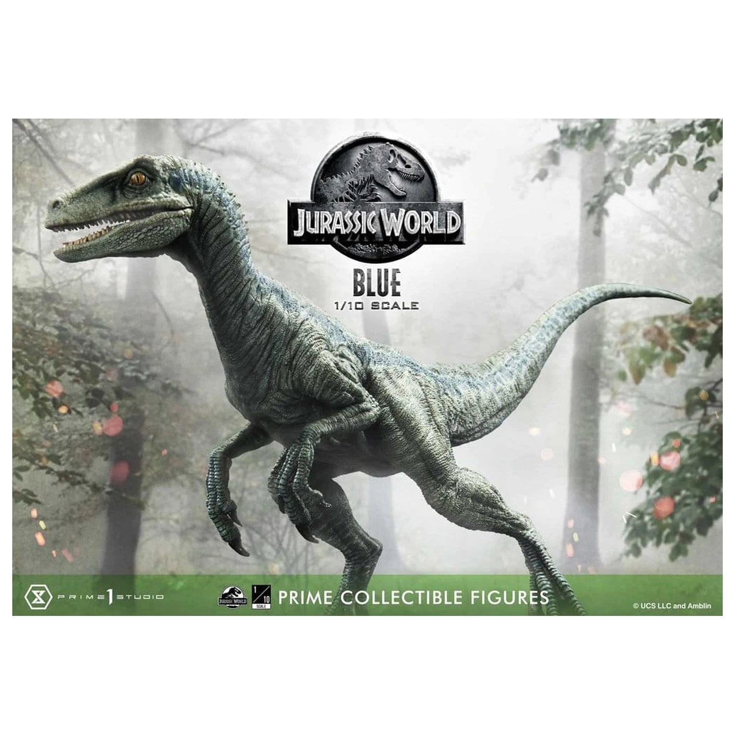 Jurassic World (Film) Prime Collectible Figures Soška 1/10 Blue 17 cm fotografii produktu