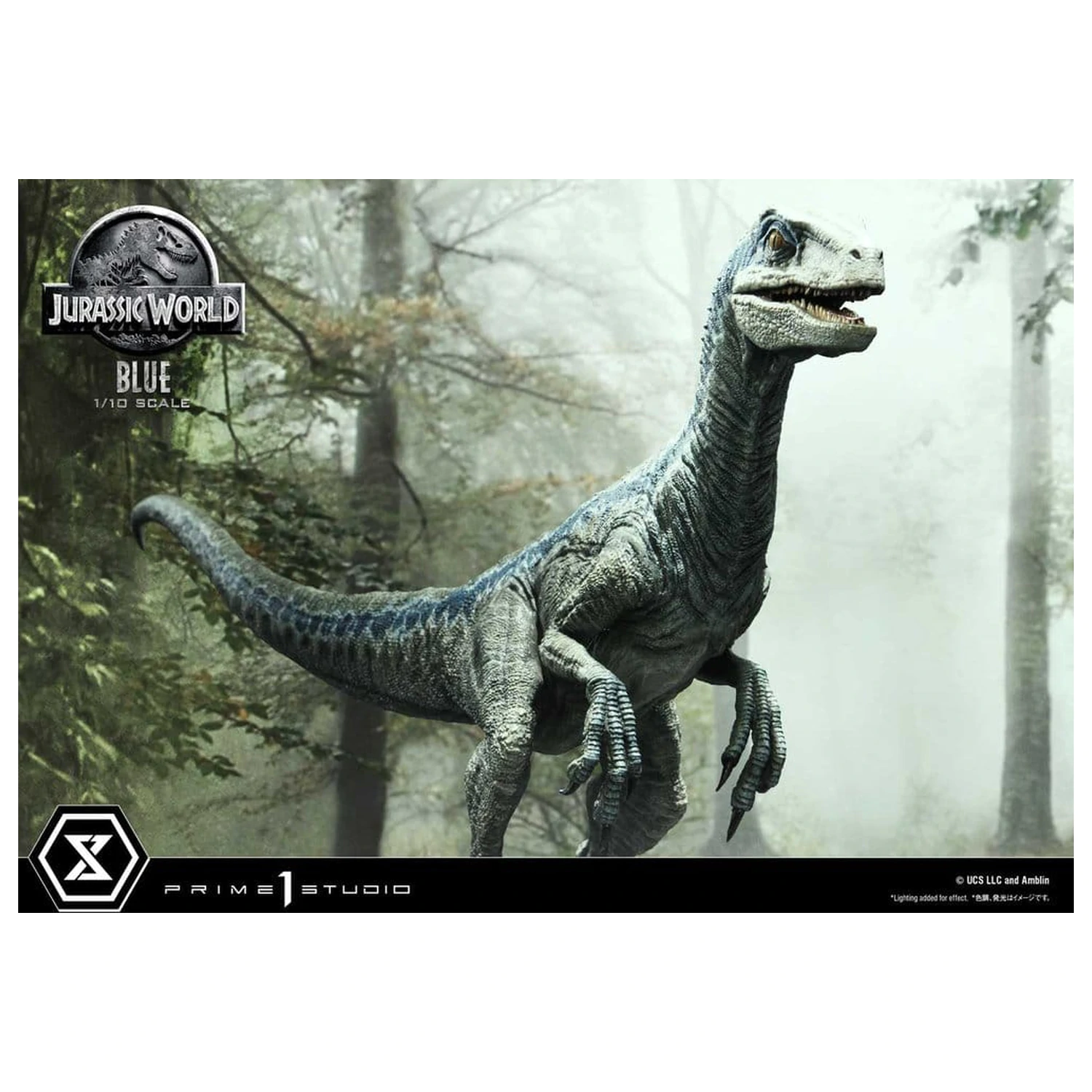Jurassic World (Film) Prime Collectible Figures Soška 1/10 Blue 17 cm fotografii produktu
