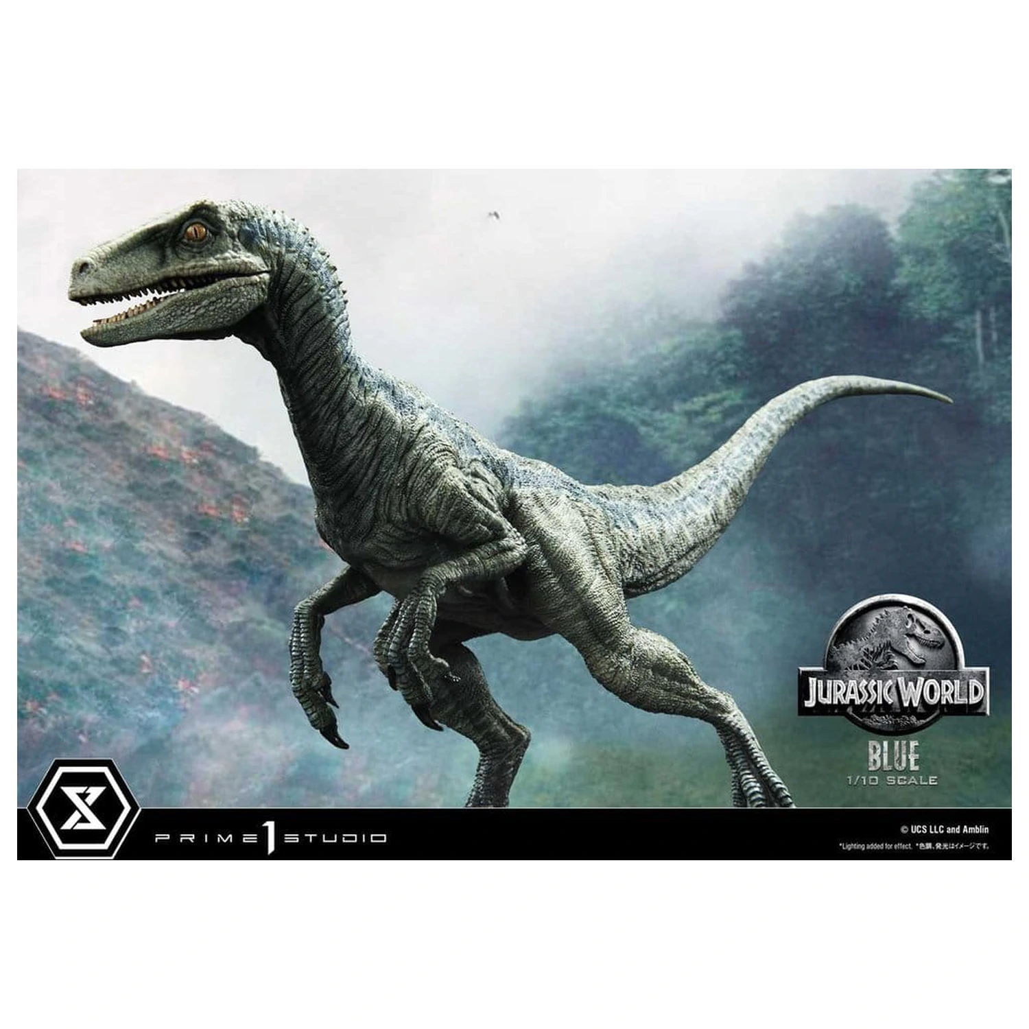 Jurassic World (Film) Prime Collectible Figures Soška 1/10 Blue 17 cm fotografii produktu