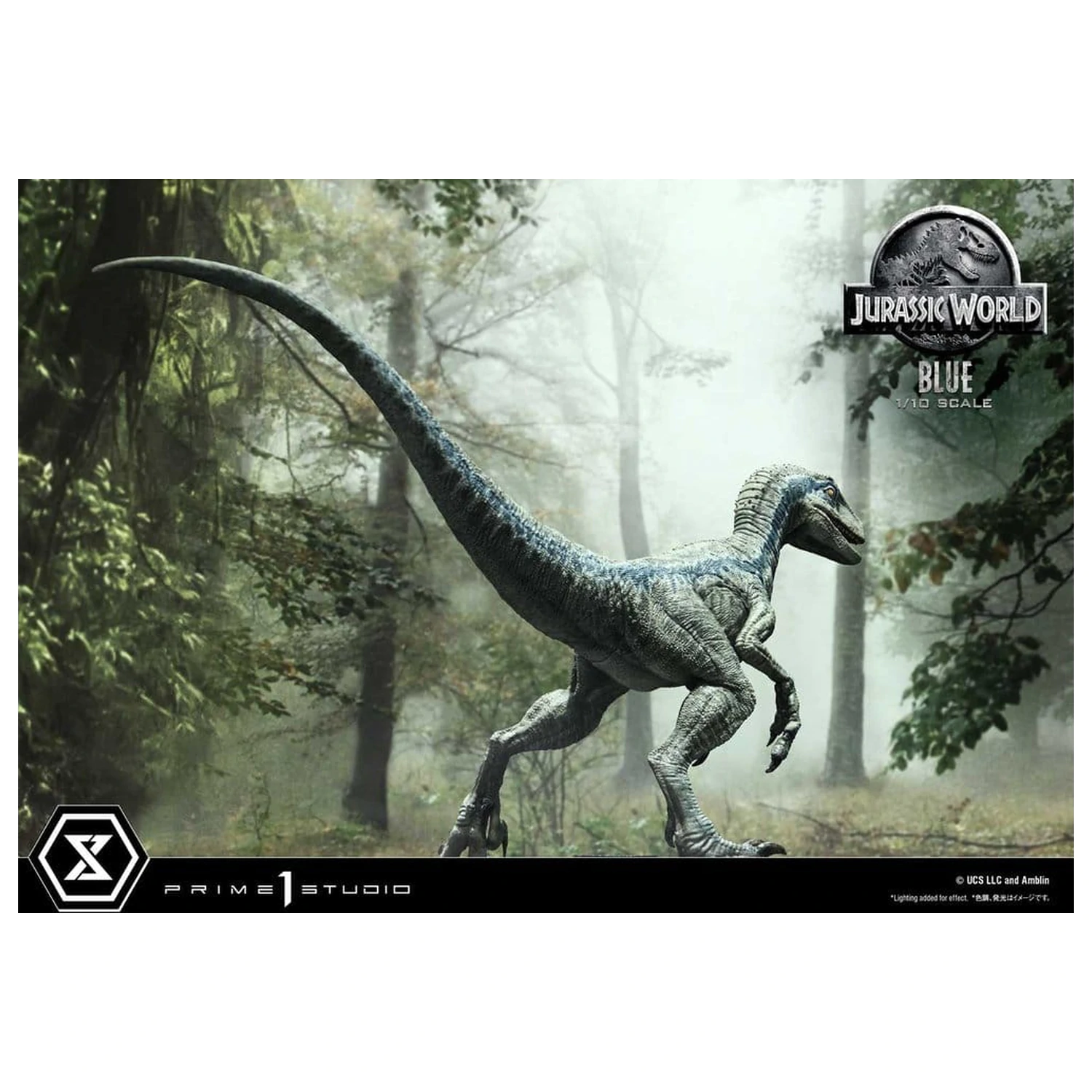 Jurassic World (Film) Prime Collectible Figures Soška 1/10 Blue 17 cm fotografii produktu