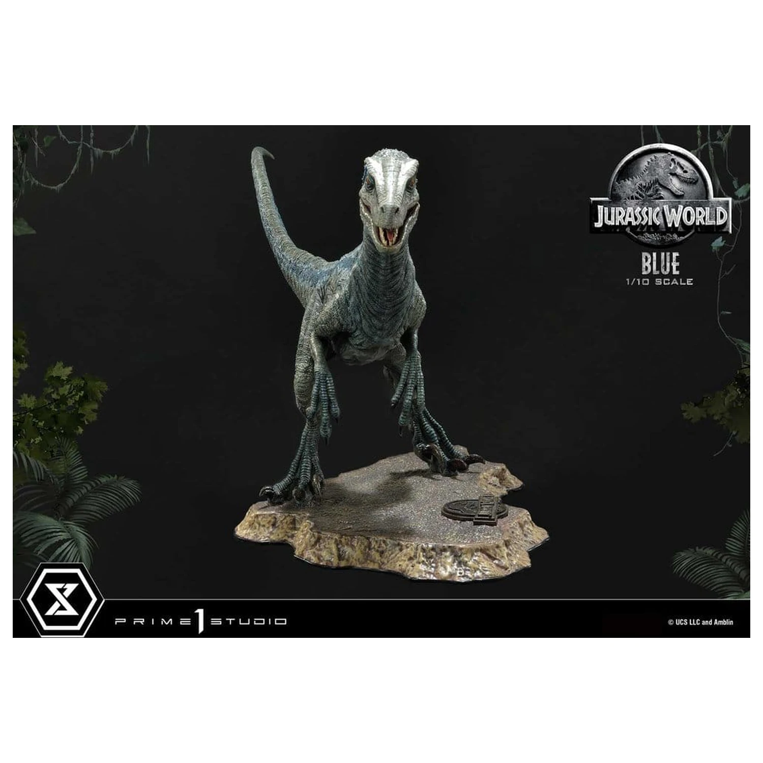 Jurassic World (Film) Prime Collectible Figures Soška 1/10 Blue 17 cm fotografii produktu