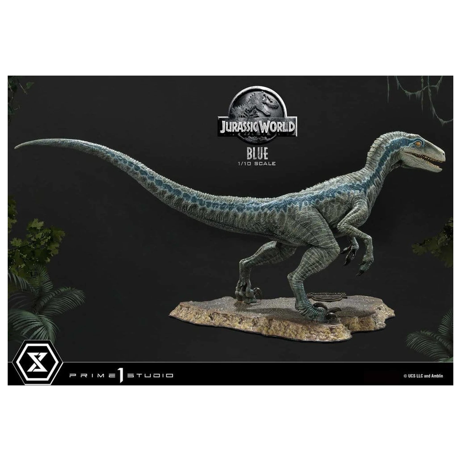 Jurassic World (Film) Prime Collectible Figures Soška 1/10 Blue 17 cm fotografii produktu