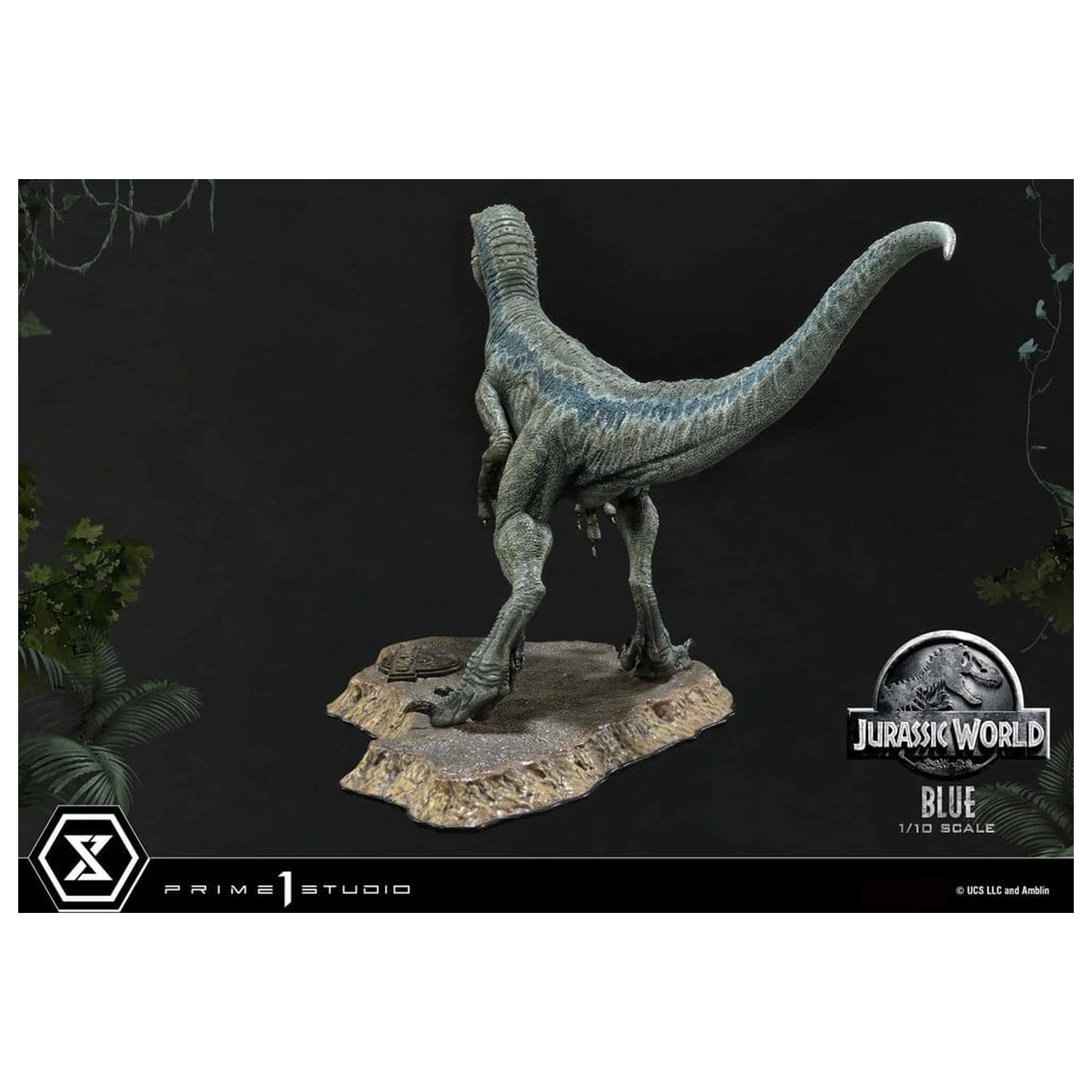 Jurassic World (Film) Prime Collectible Figures Soška 1/10 Blue 17 cm fotografii produktu