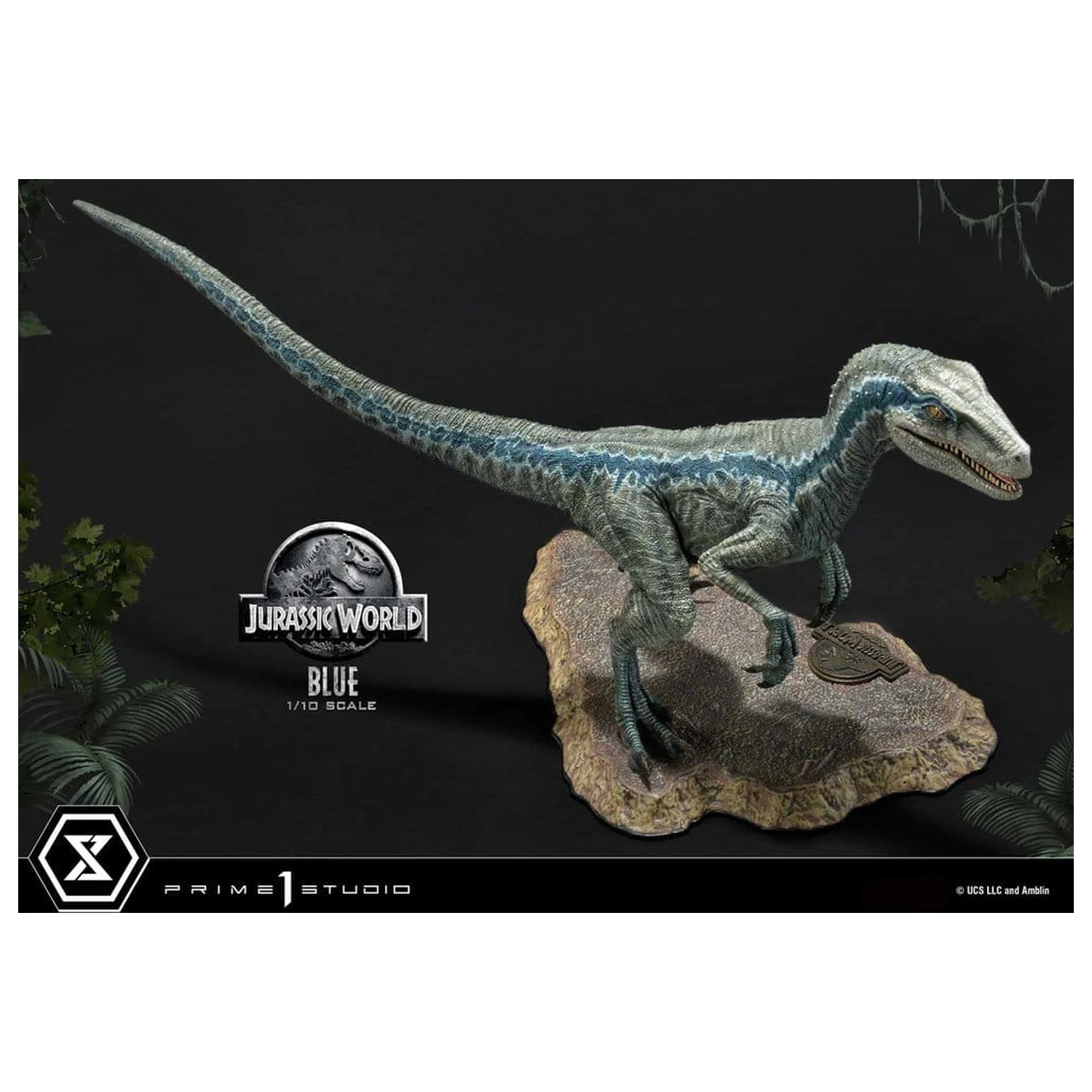 Jurassic World (Film) Prime Collectible Figures Soška 1/10 Blue 17 cm fotografii produktu