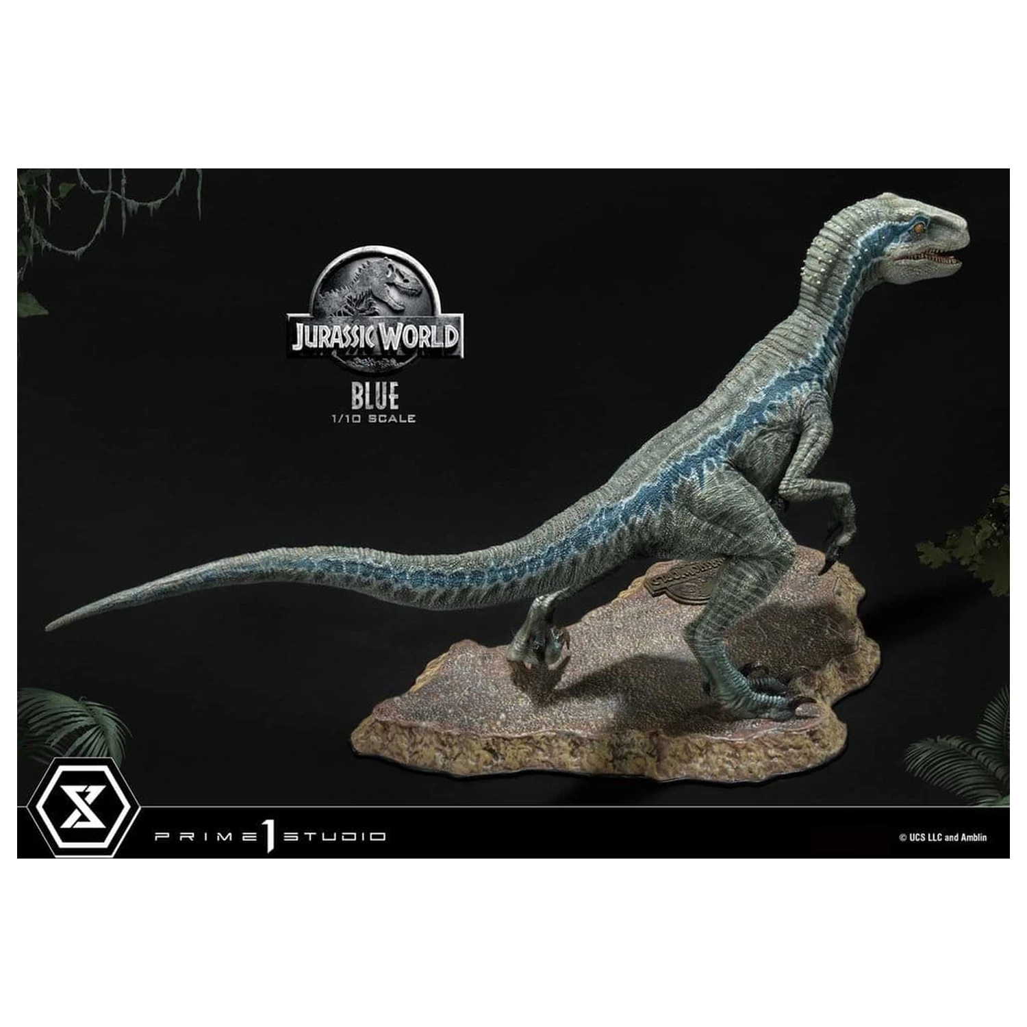 Jurassic World (Film) Prime Collectible Figures Soška 1/10 Blue 17 cm fotografii produktu
