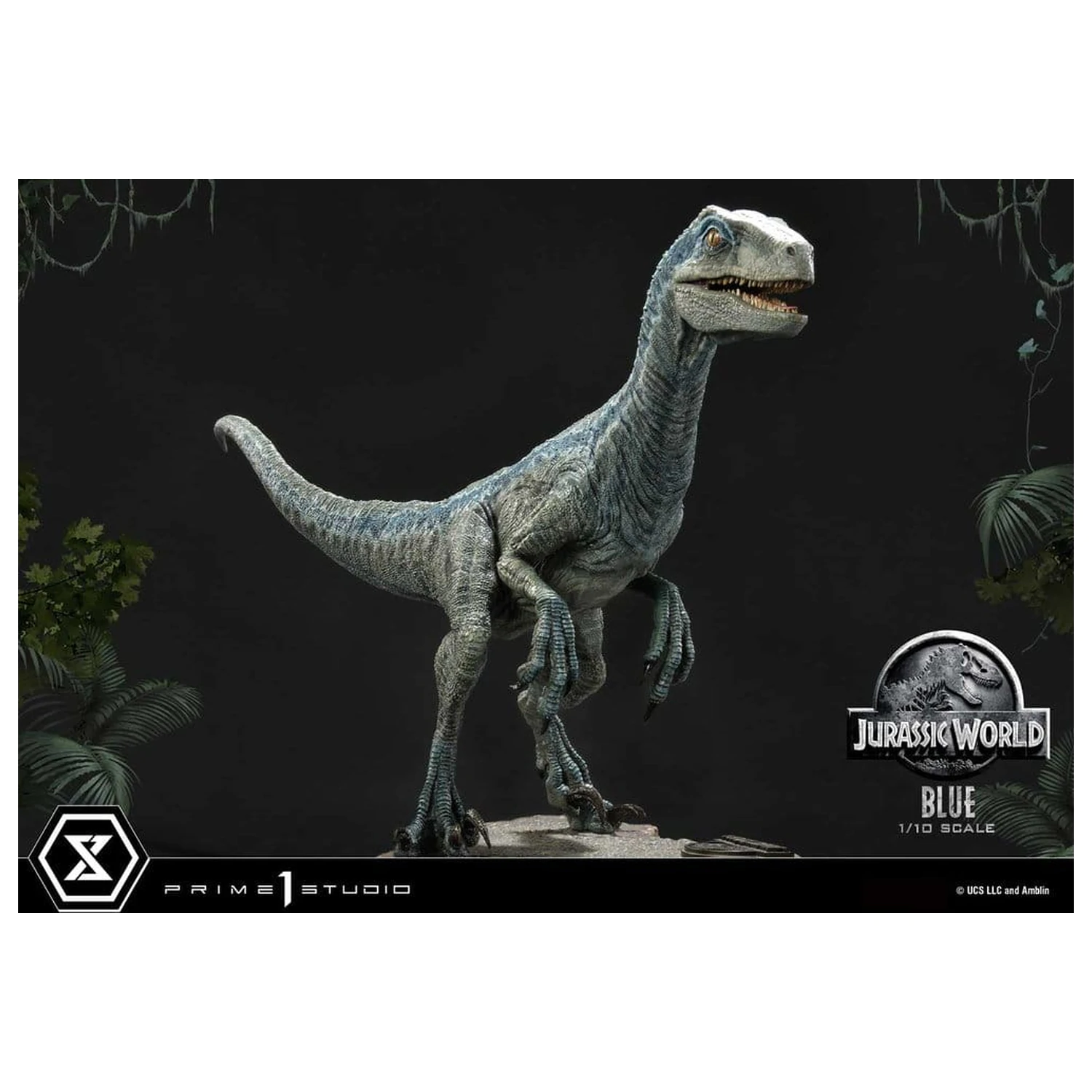Jurassic World (Film) Prime Collectible Figures Soška 1/10 Blue 17 cm fotografii produktu