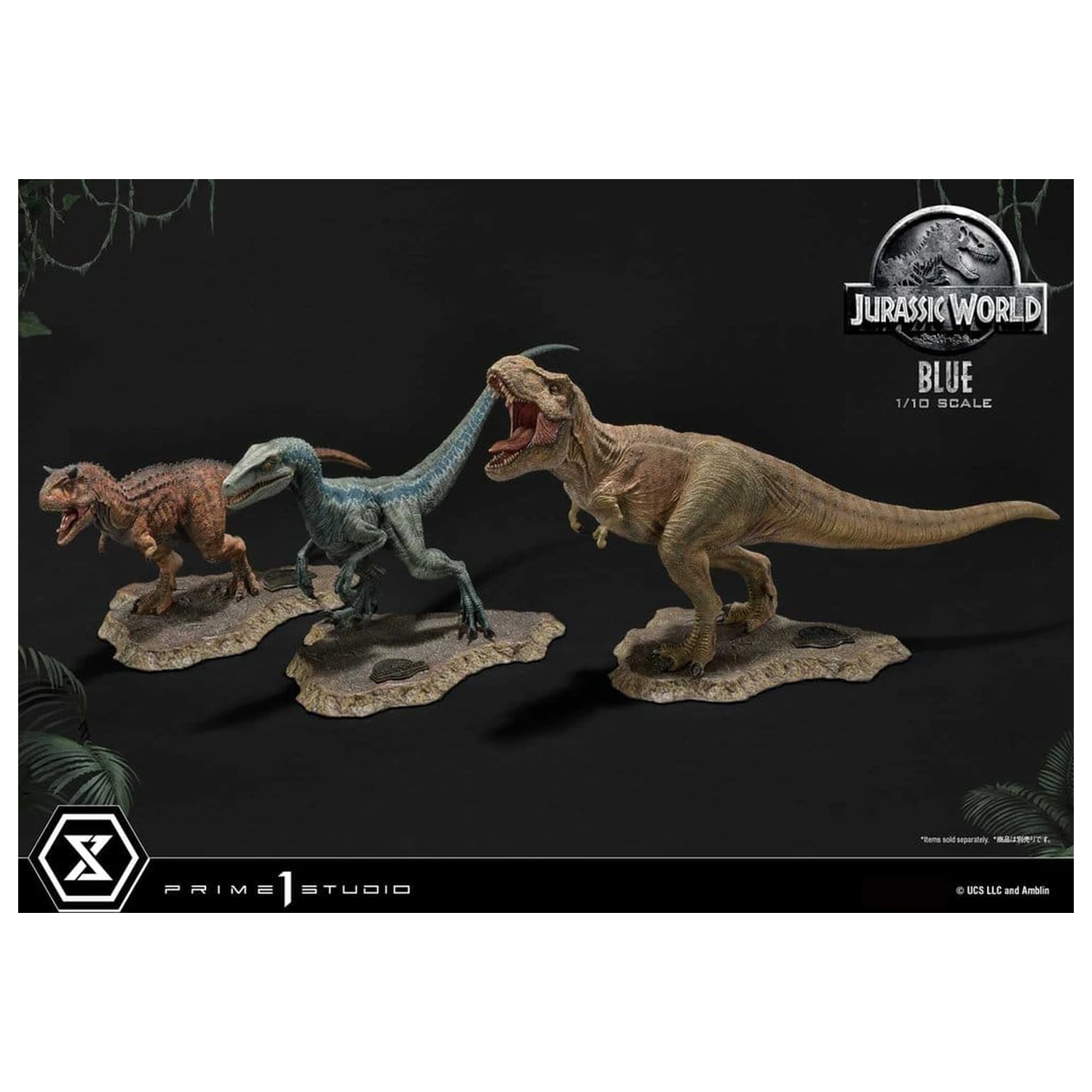 Jurassic World (Film) Prime Collectible Figures Soška 1/10 Blue 17 cm fotografii produktu