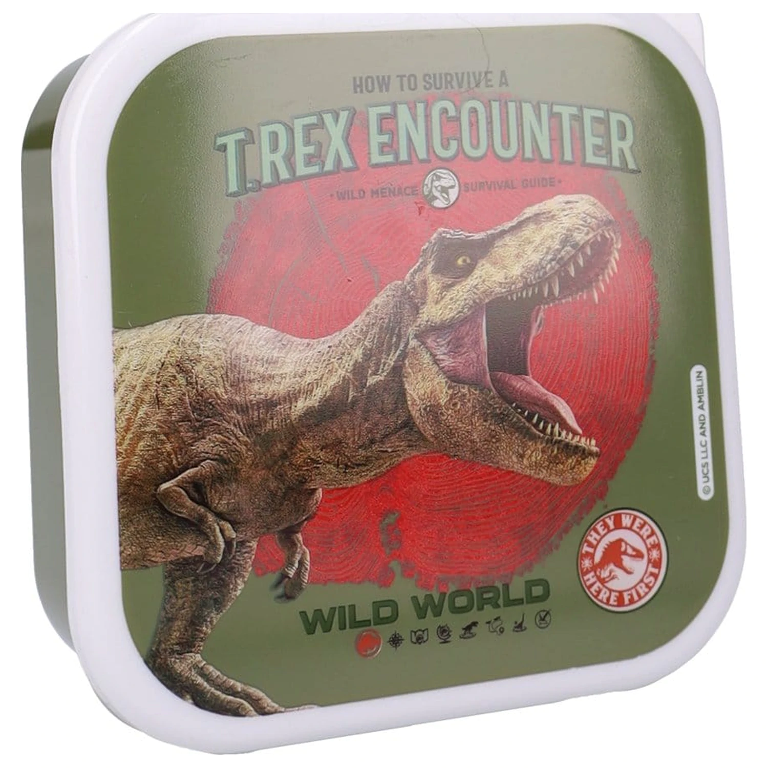 Jurassic World krabička na svačinu Set Fresh Bites 12 cm fotografii produktu