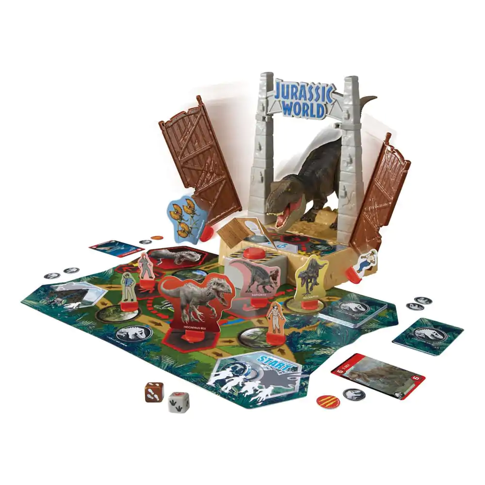Jurassic World hra T-Rex Panic fotografii produktu