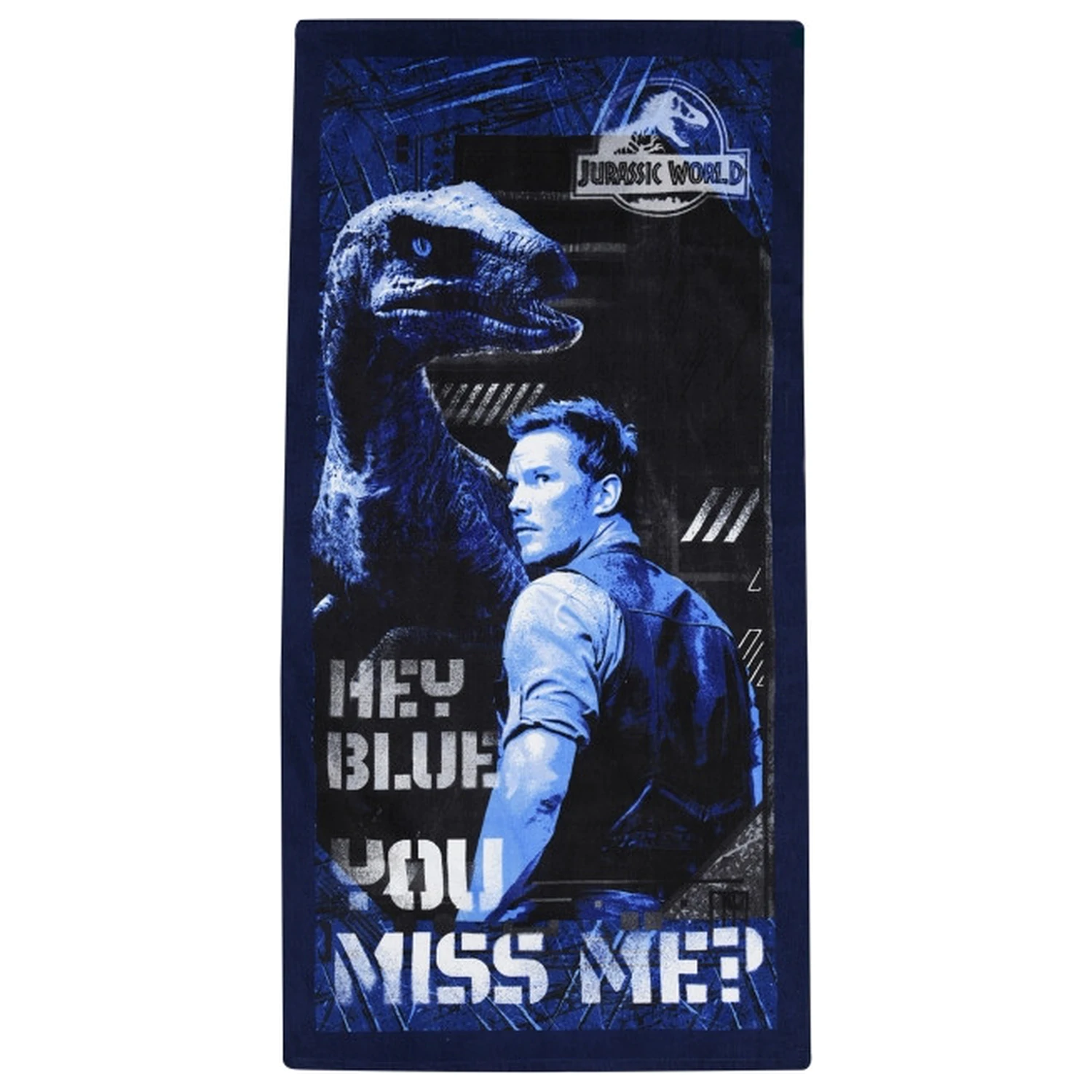 Jurassic World Hey Blue ručník fotografii produktu