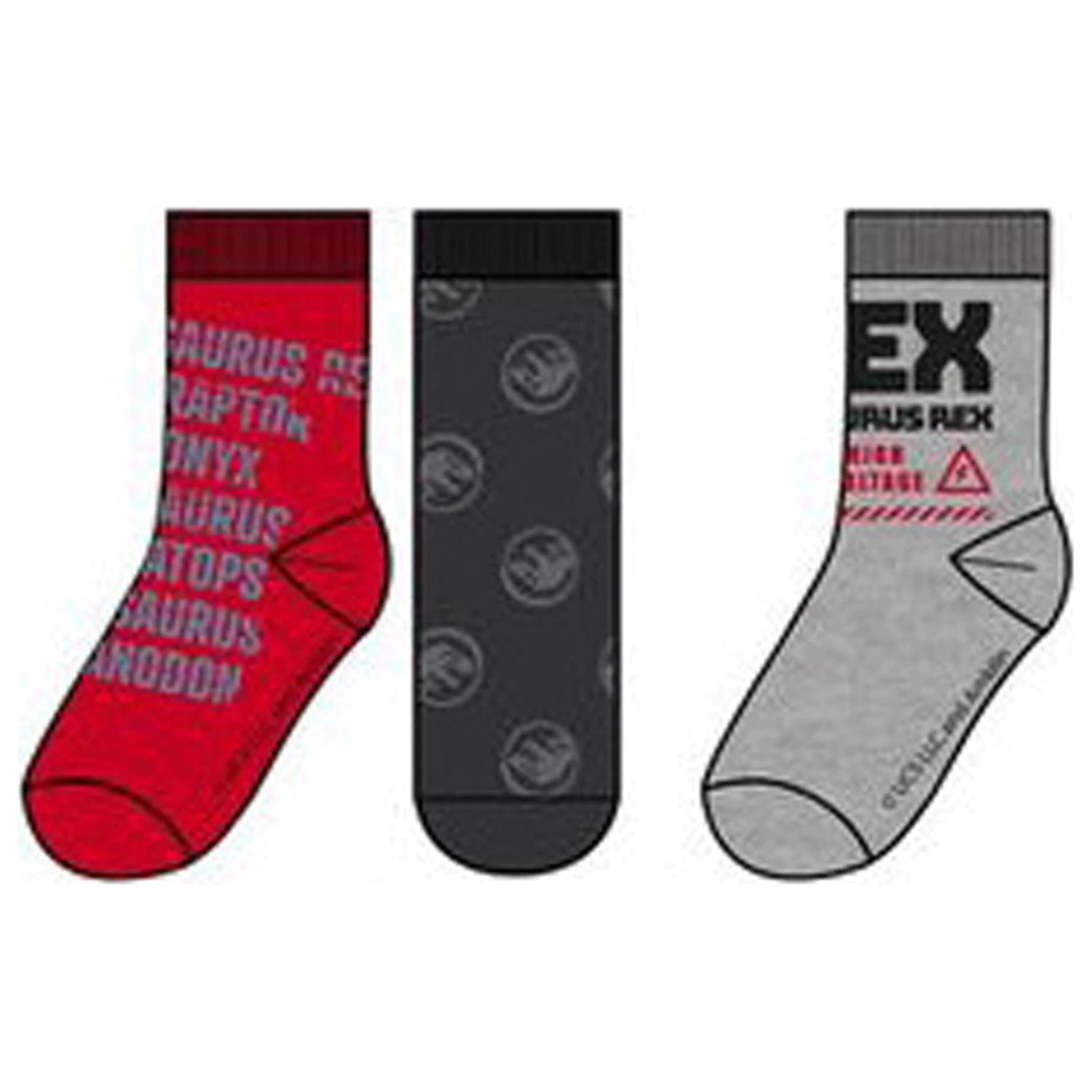 Jurassic World High Voltage dětské ponožky 27/30 fotografii produktu