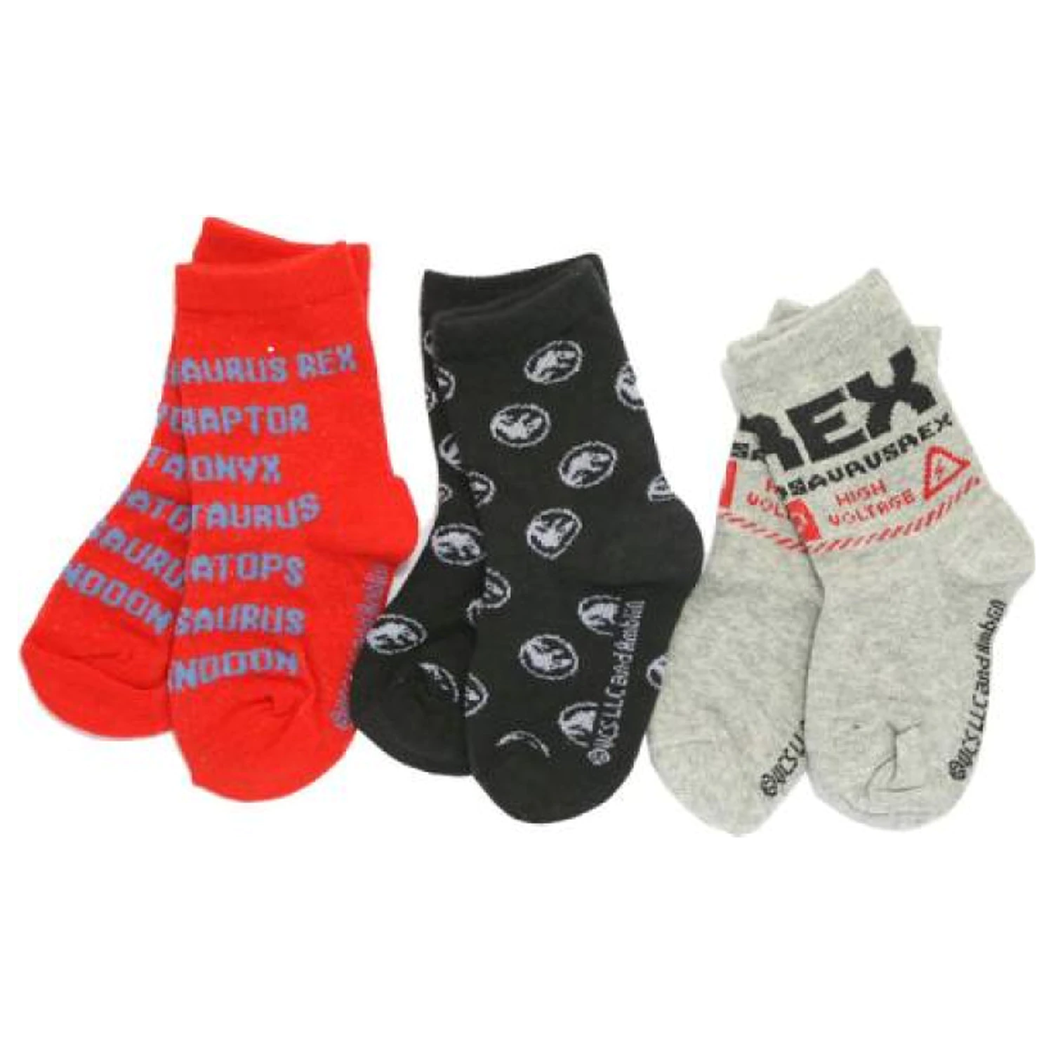 Jurassic World High Voltage dětské ponožky 31/34 fotografii produktu