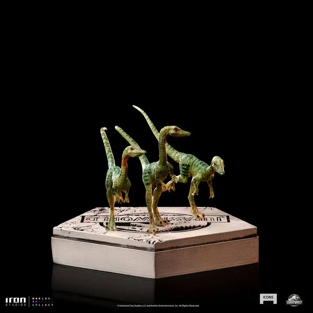 Jurassic World Icons Soška Compsognathus 5 cm fotografii produktu