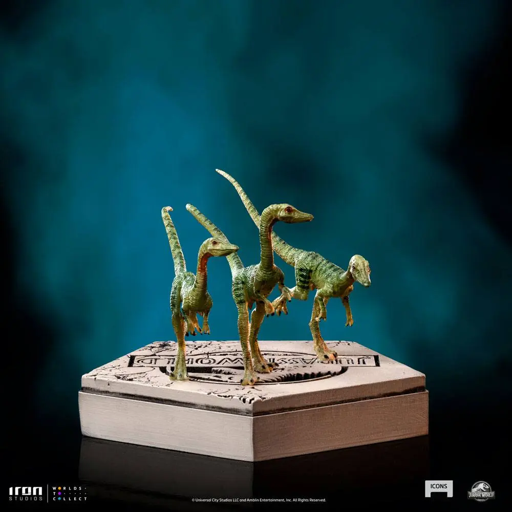 Jurassic World Icons Soška Compsognathus 5 cm fotografii produktu