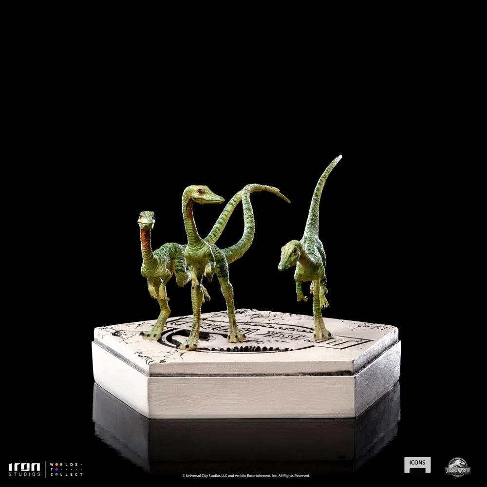 Jurassic World Icons Soška Compsognathus 5 cm fotografii produktu