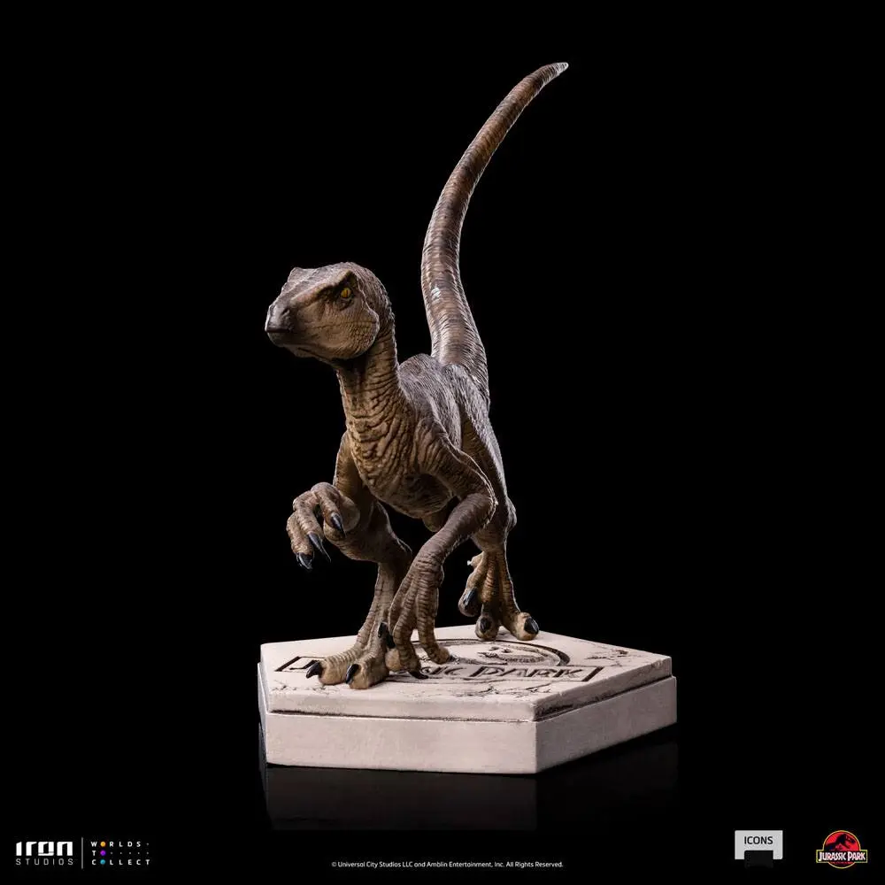 Jurassic World Icons Socha Velociraptor B 9 cm fotografii produktu