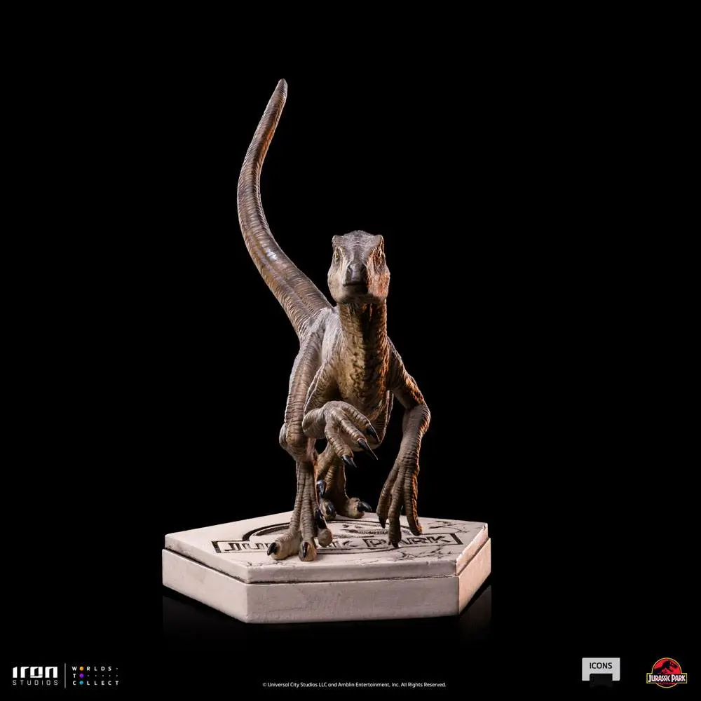 Jurassic World Icons Socha Velociraptor B 9 cm fotografii produktu