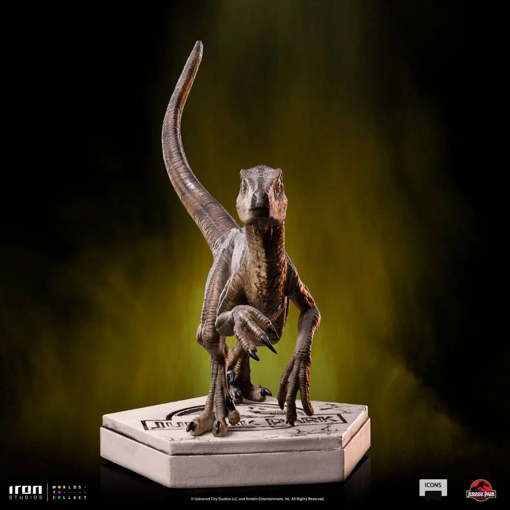 Jurassic World Icons Socha Velociraptor B 9 cm fotografii produktu