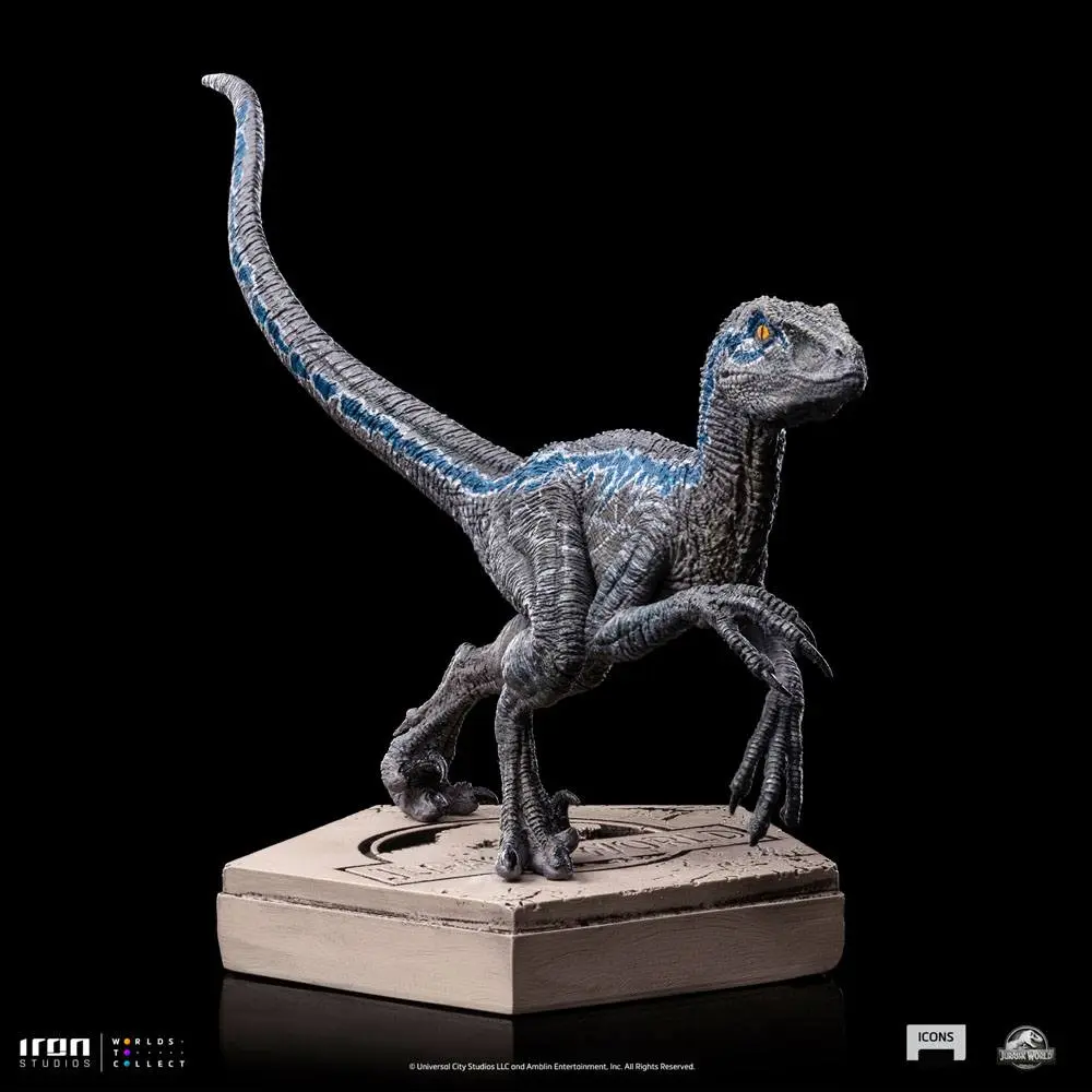 Jurassic World Icons Statue Velociraptor Blue 9 cmJurassic World Icons Soška Velociraptor Blue 9 cm fotografii produktu
