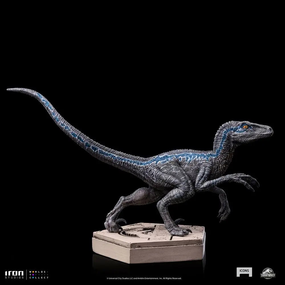 Jurassic World Icons Statue Velociraptor Blue 9 cmJurassic World Icons Soška Velociraptor Blue 9 cm fotografii produktu
