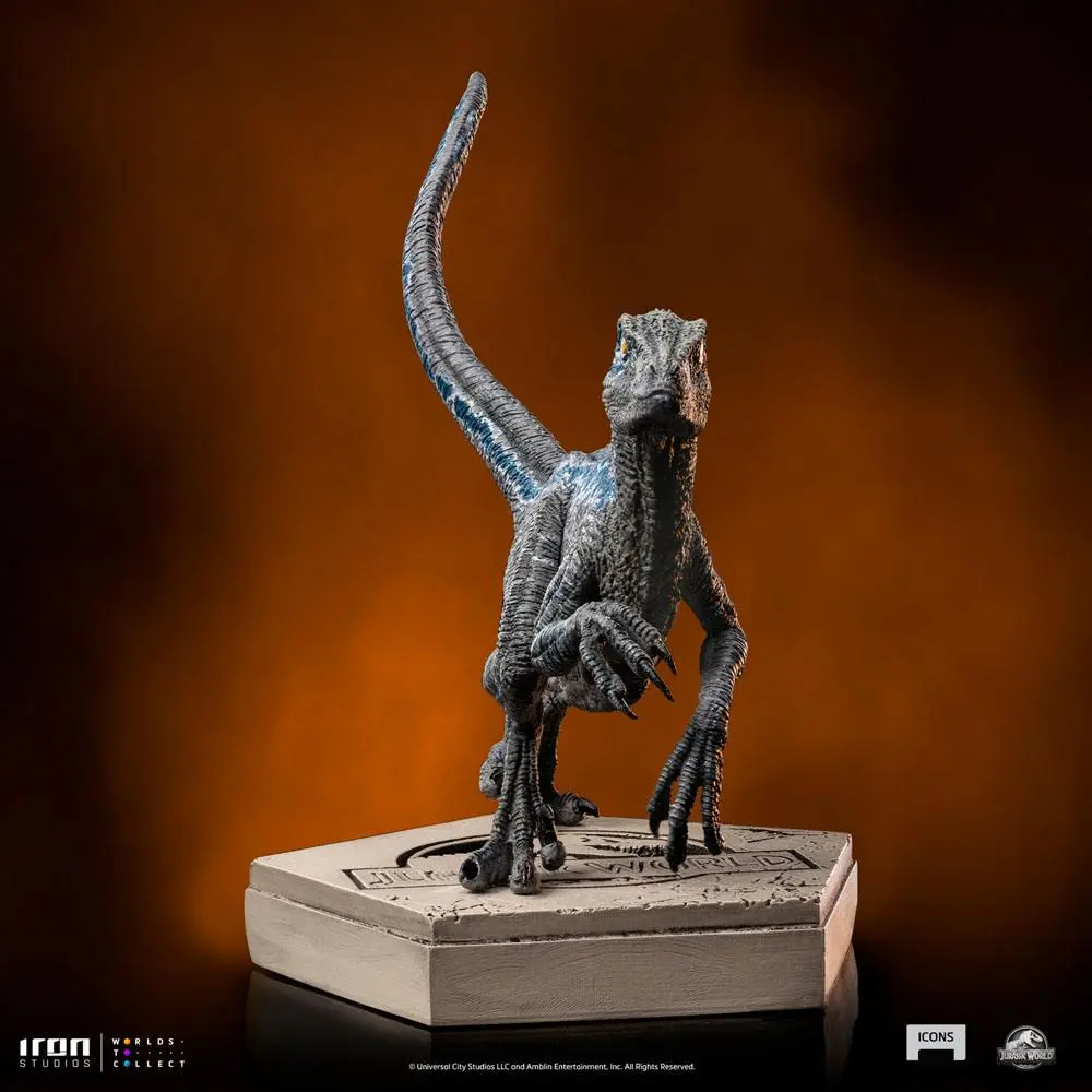 Jurassic World Icons Statue Velociraptor Blue 9 cmJurassic World Icons Soška Velociraptor Blue 9 cm fotografii produktu