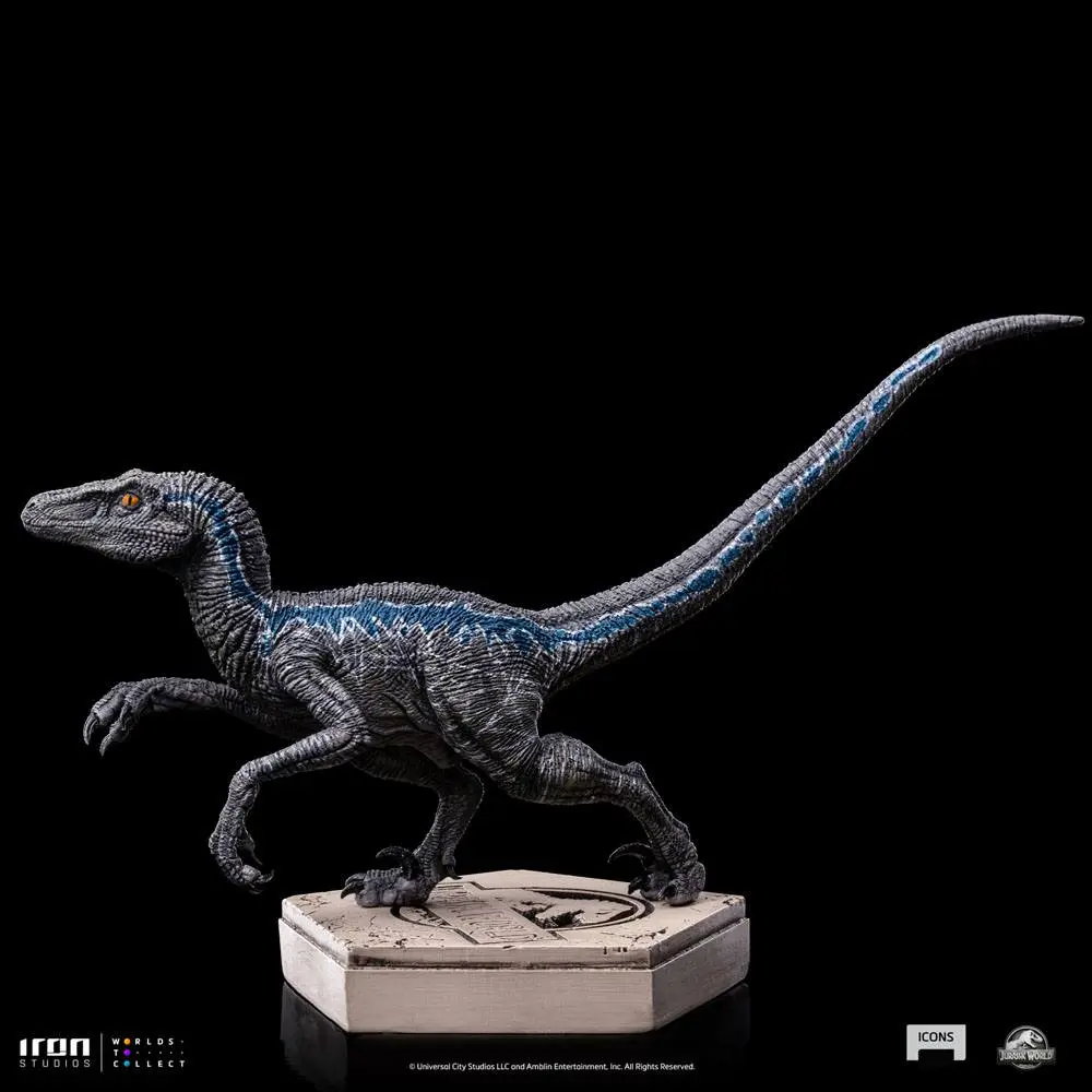 Jurassic World Icons Statue Velociraptor Blue 9 cmJurassic World Icons Soška Velociraptor Blue 9 cm fotografii produktu