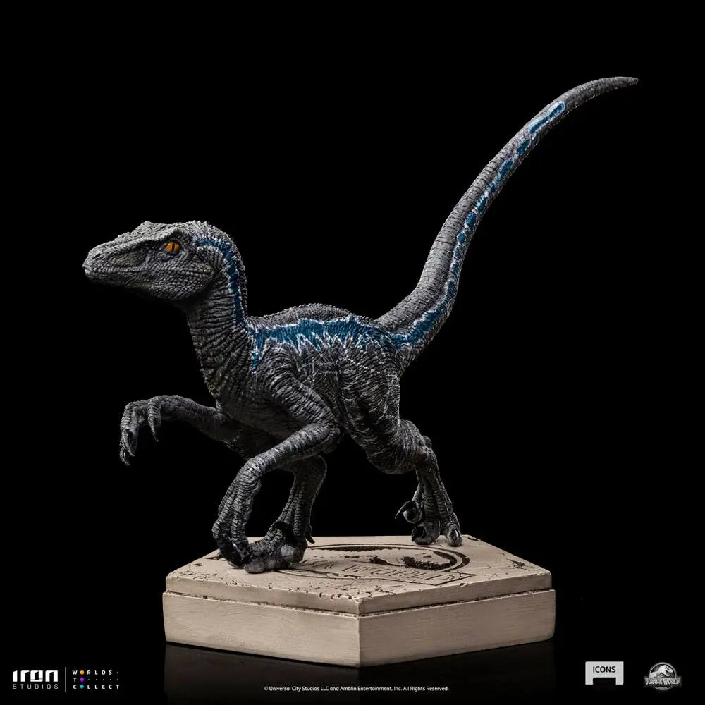 Jurassic World Icons Statue Velociraptor Blue 9 cmJurassic World Icons Soška Velociraptor Blue 9 cm fotografii produktu