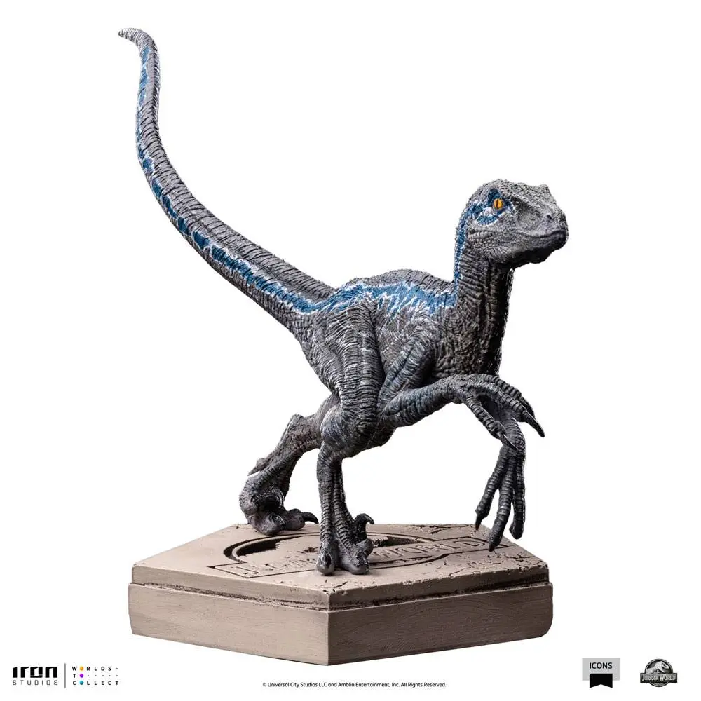 Jurassic World Icons Statue Velociraptor Blue 9 cmJurassic World Icons Soška Velociraptor Blue 9 cm fotografii produktu