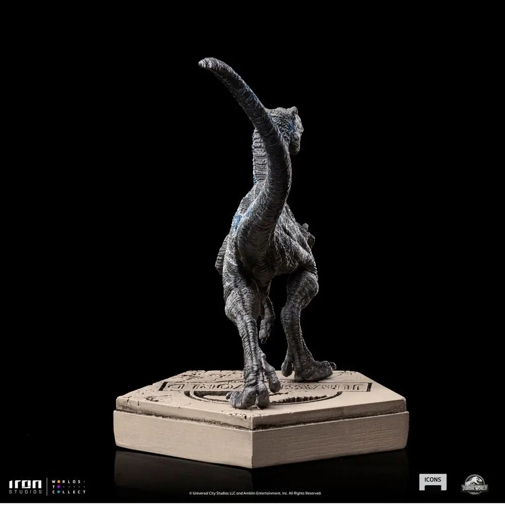 Jurassic World Icons Statue Velociraptor Blue 9 cmJurassic World Icons Soška Velociraptor Blue 9 cm fotografii produktu