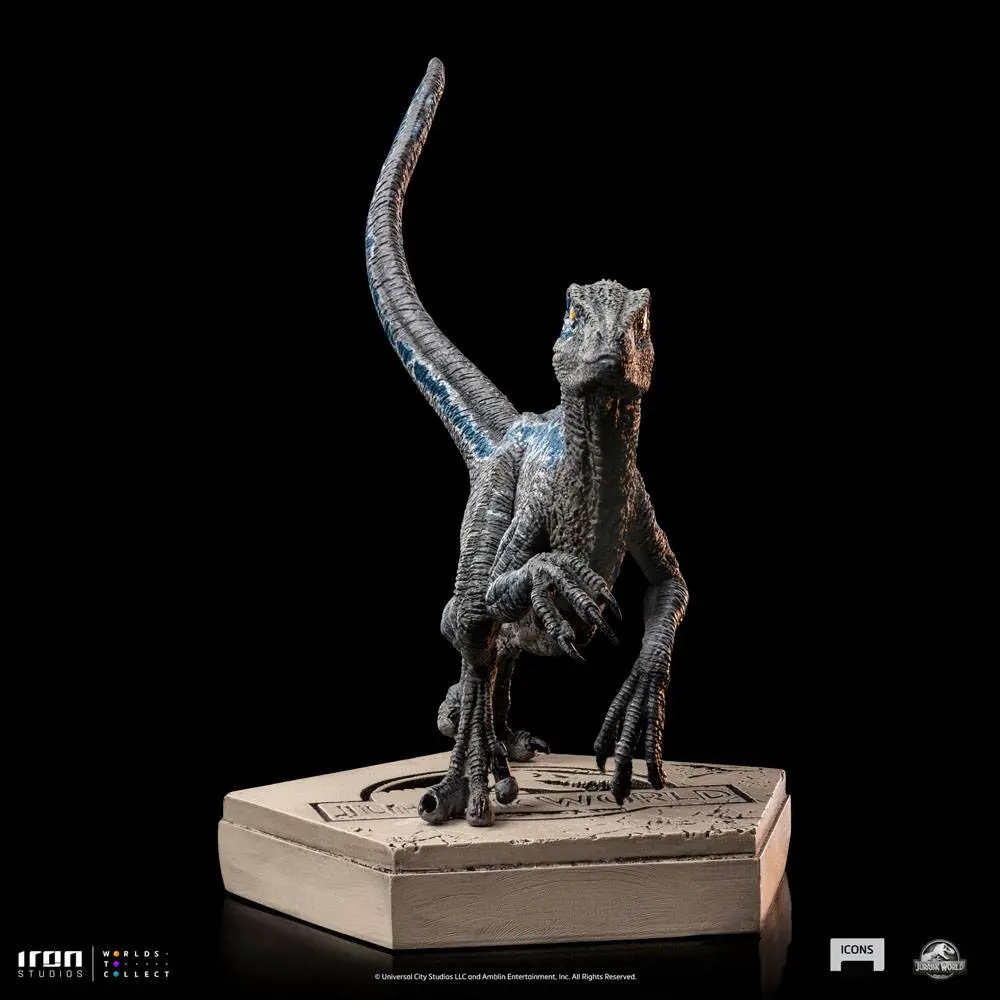 Jurassic World Icons Statue Velociraptor Blue 9 cmJurassic World Icons Soška Velociraptor Blue 9 cm fotografii produktu