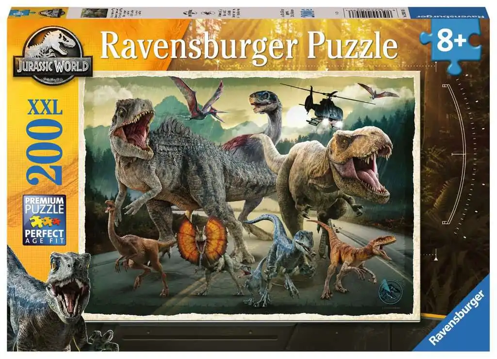 Jurassic World Dětské Puzzle XXL Life Finds A Way (200 dílků) fotografii produktu