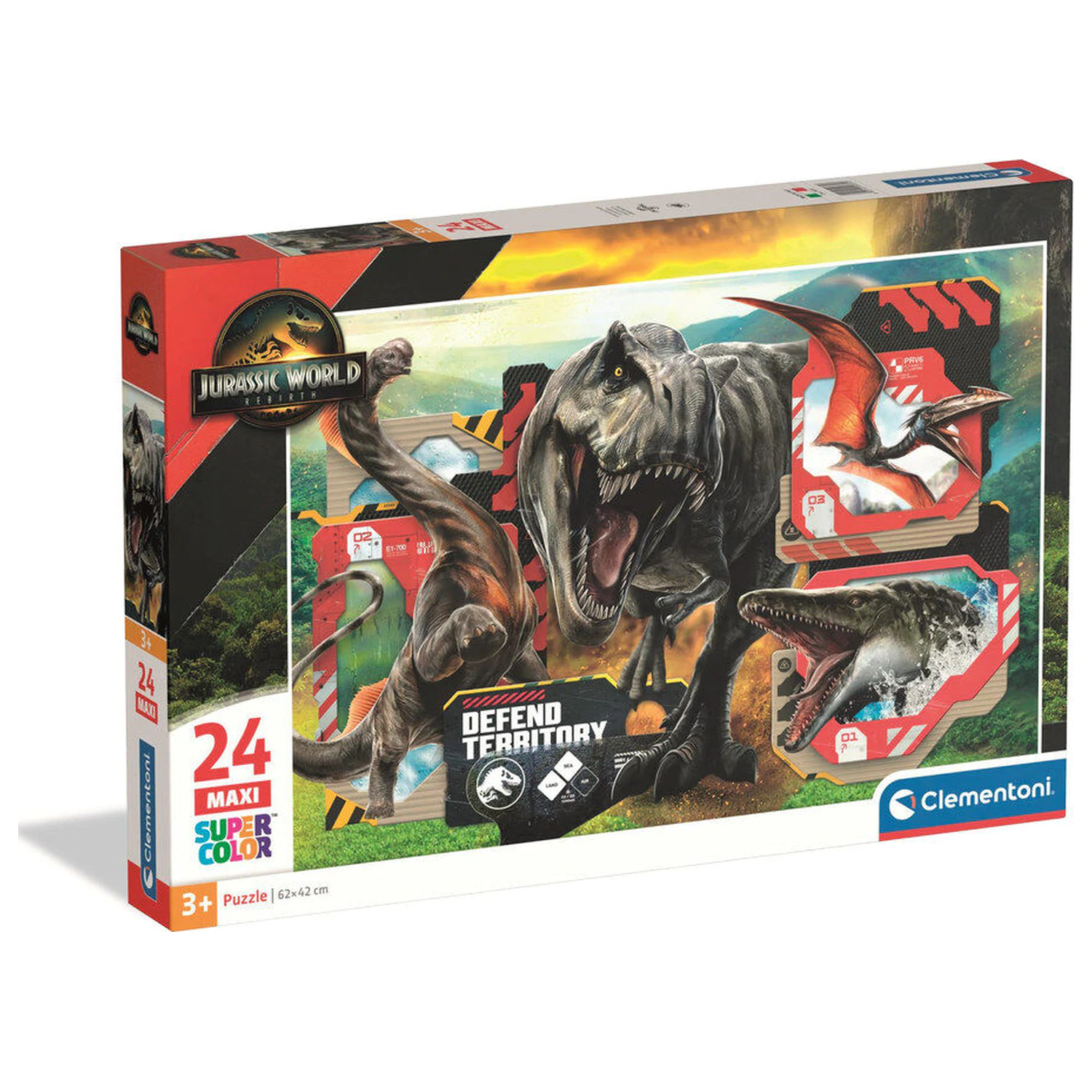 Jurassic World maxi puzzle 24 dílků fotografii produktu