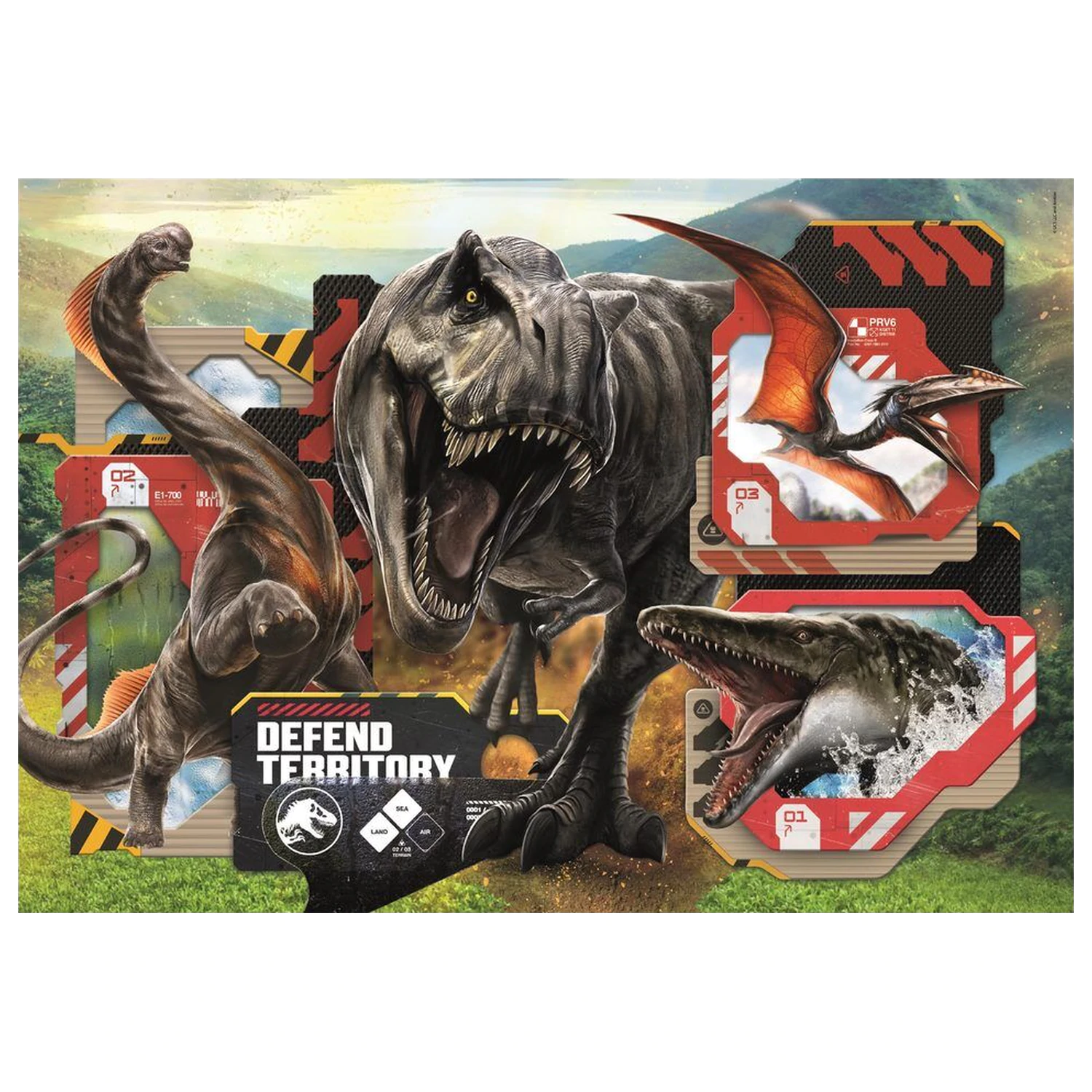 Jurassic World maxi puzzle 24 dílků fotografii produktu