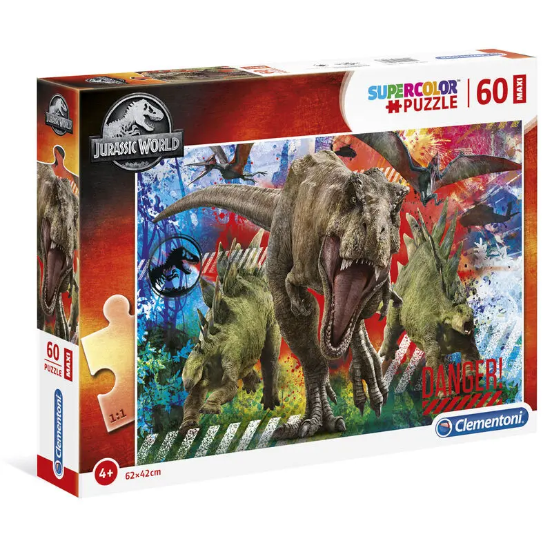 Jurassic World Maxi puzzle 60 dílků fotografii produktu