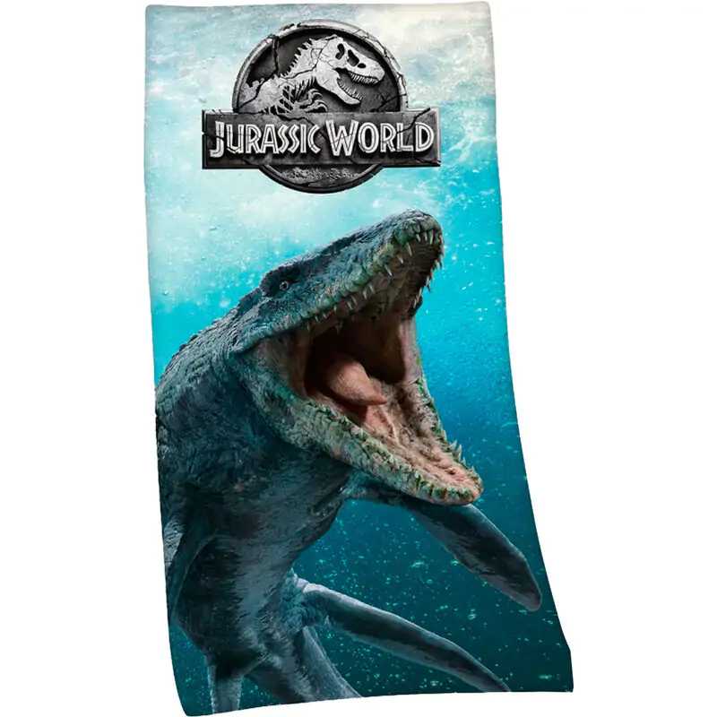 Jurassic World Mosasaurus mikrovláknová plážová osuška fotografii produktu