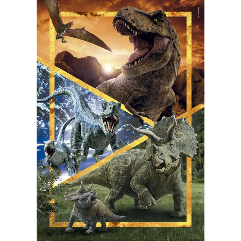 Jurassic World puzzle 104 dílků fotografii produktu