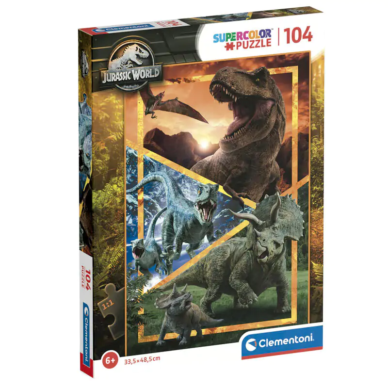 Jurassic World puzzle 104 dílků fotografii produktu