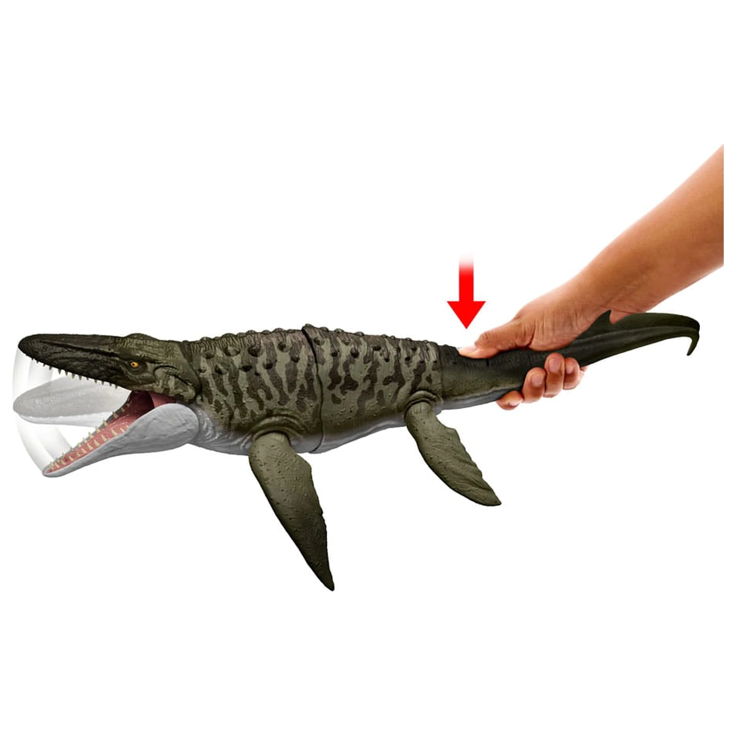 Jurassic World: Rebirth Akční figurka Bite 'n Blast Mosasaurus 65 cm fotografii produktu