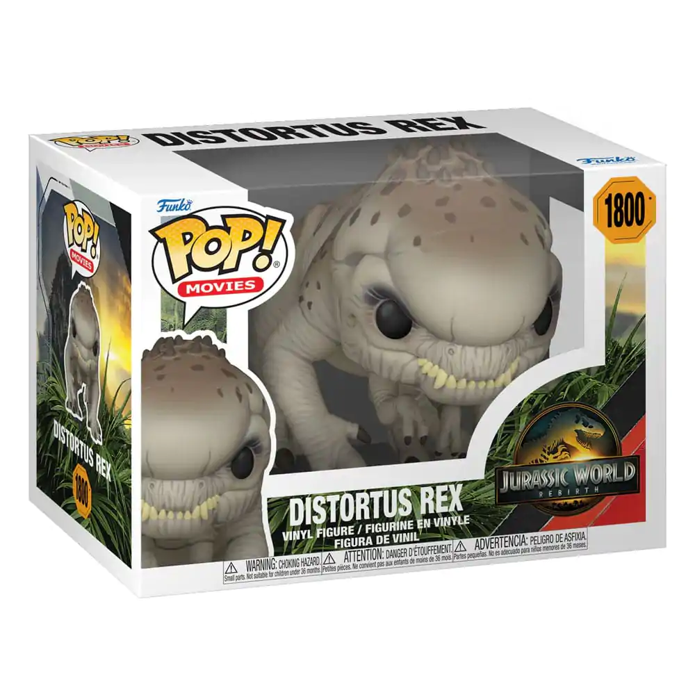 Jurassic World Rebirth Funko POP! Movies Vinylová figurka Distortus Rex 9 cm fotografii produktu