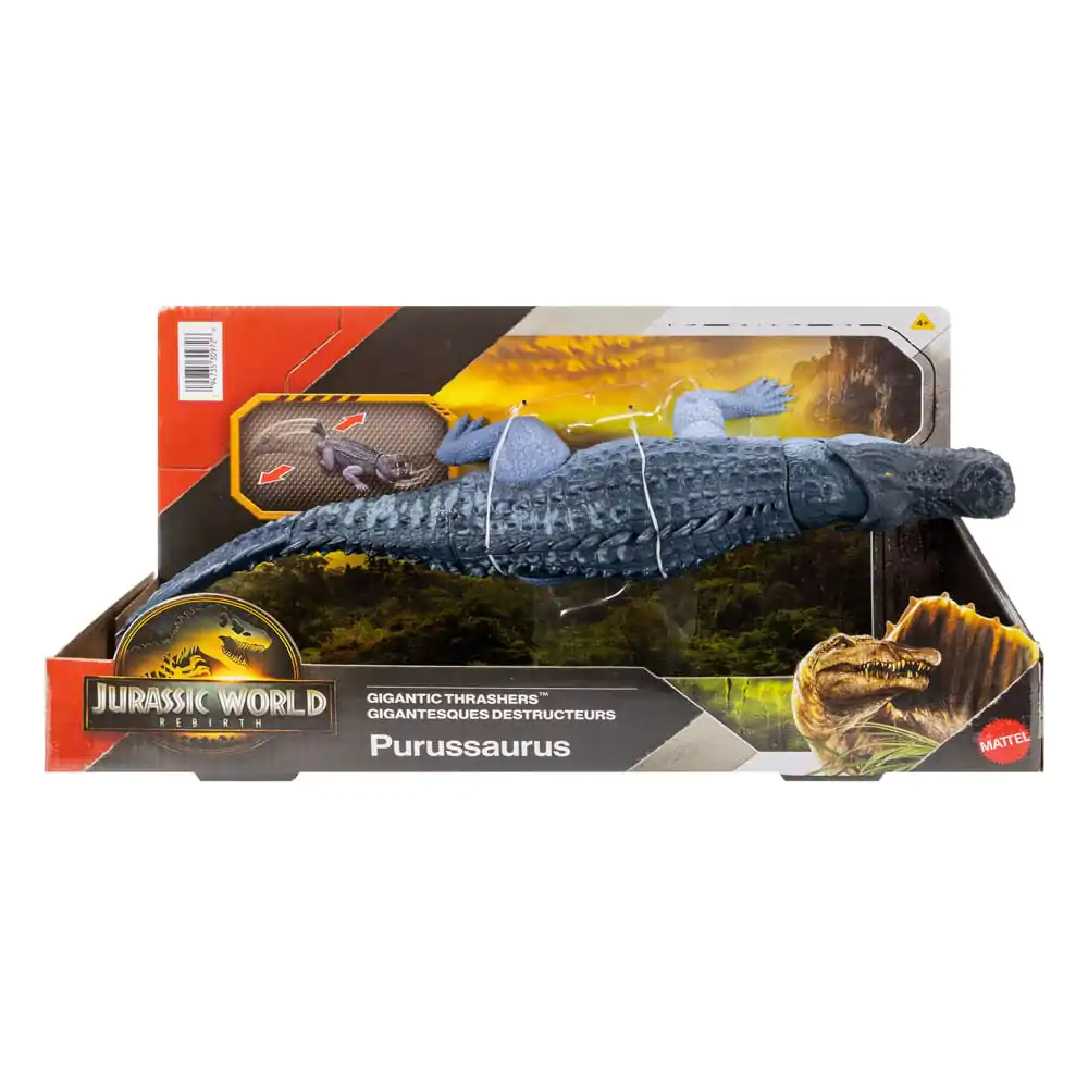 Jurassic World Rebirth akční figurka Gigantic Thrashers Purussaurus 37 cm fotografii produktu