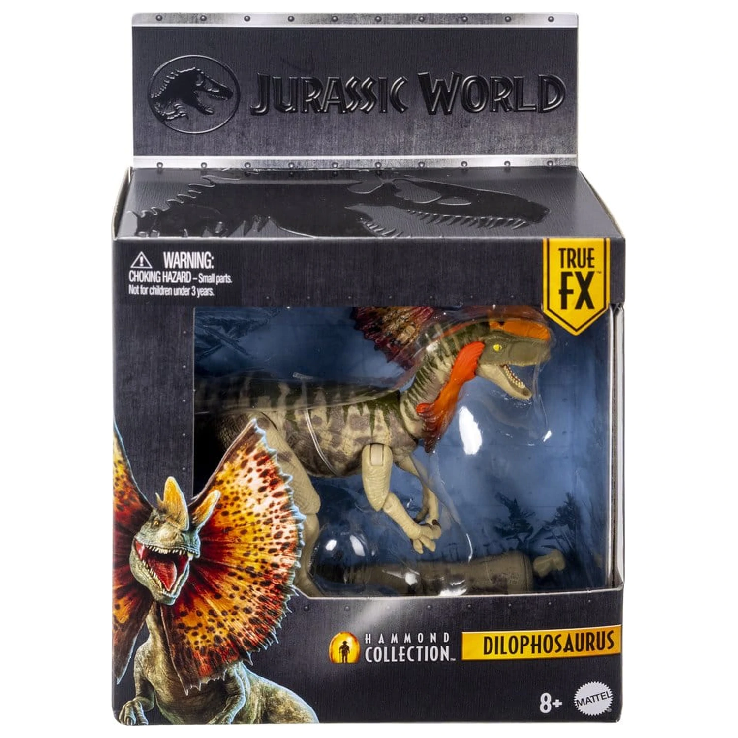 Jurassic World Rebirth Hammond Collection akční figurka Dilophosaurus fotografii produktu