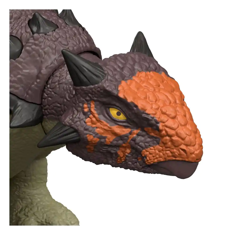 Jurassic World Rebirth Akční figurka se zvukem Wild Roar Ankylosaurus 7 cm fotografii produktu
