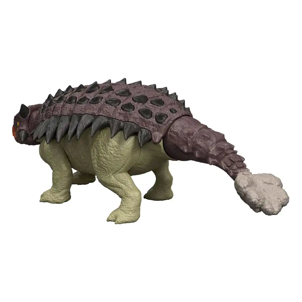 Jurassic World Rebirth Akční figurka se zvukem Wild Roar Ankylosaurus 7 cm fotografii produktu