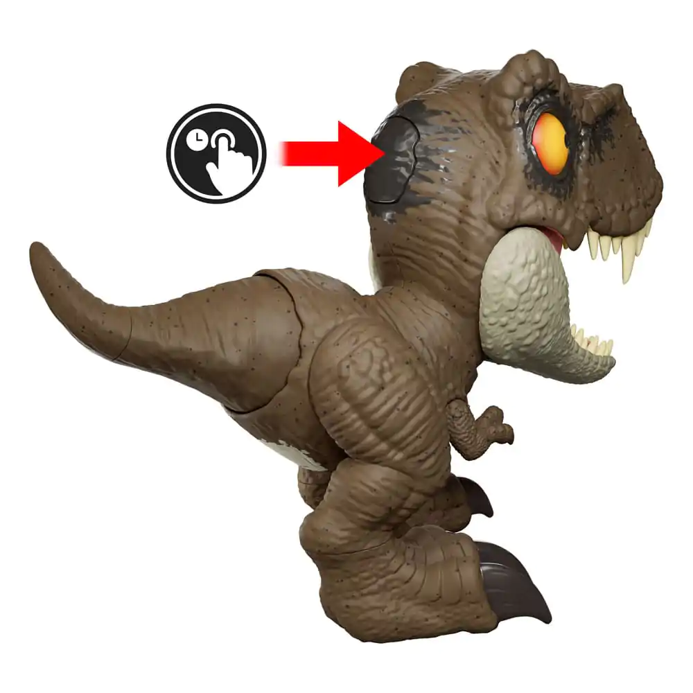 Jurassic World Akční figurka se zvukem Roar Command Tyrannosaurus Rex 16 cm fotografii produktu