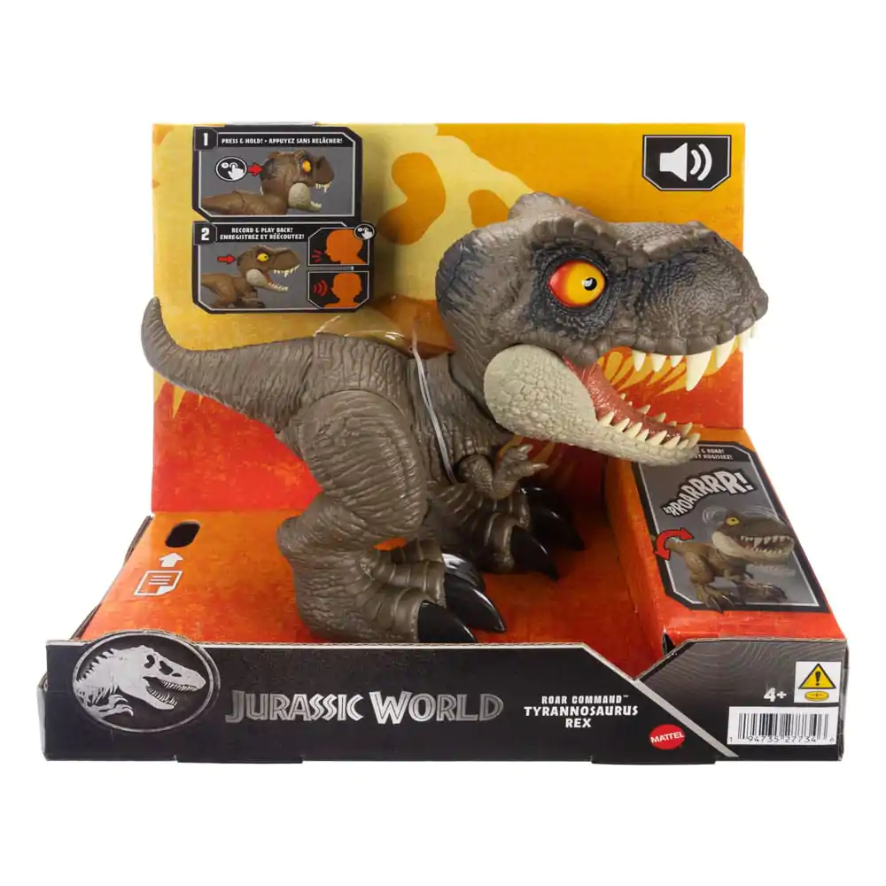 Jurassic World Akční figurka se zvukem Roar Command Tyrannosaurus Rex 16 cm fotografii produktu