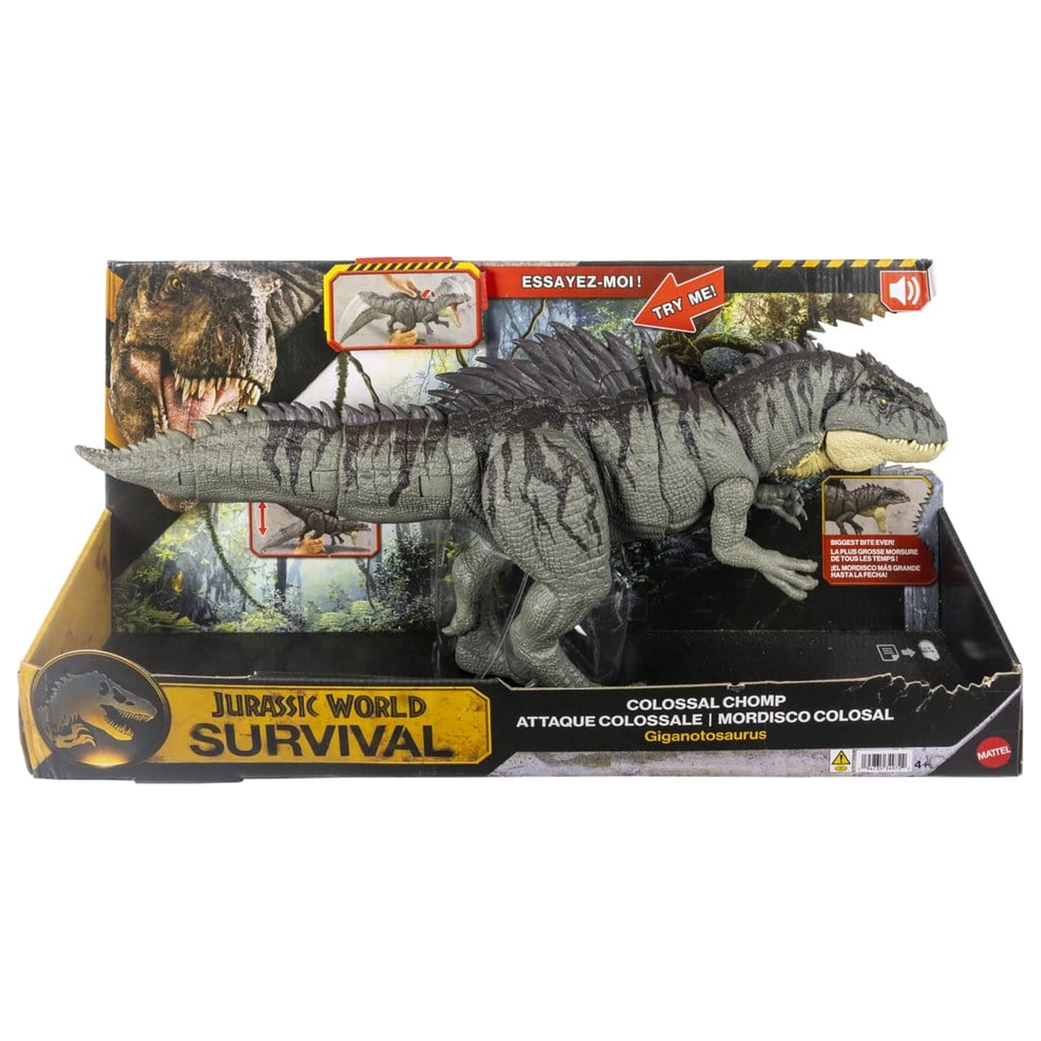 Jurassic World: Survival Akční figurka Colossal Chomp Giganotosaurus 71 cm fotografii produktu