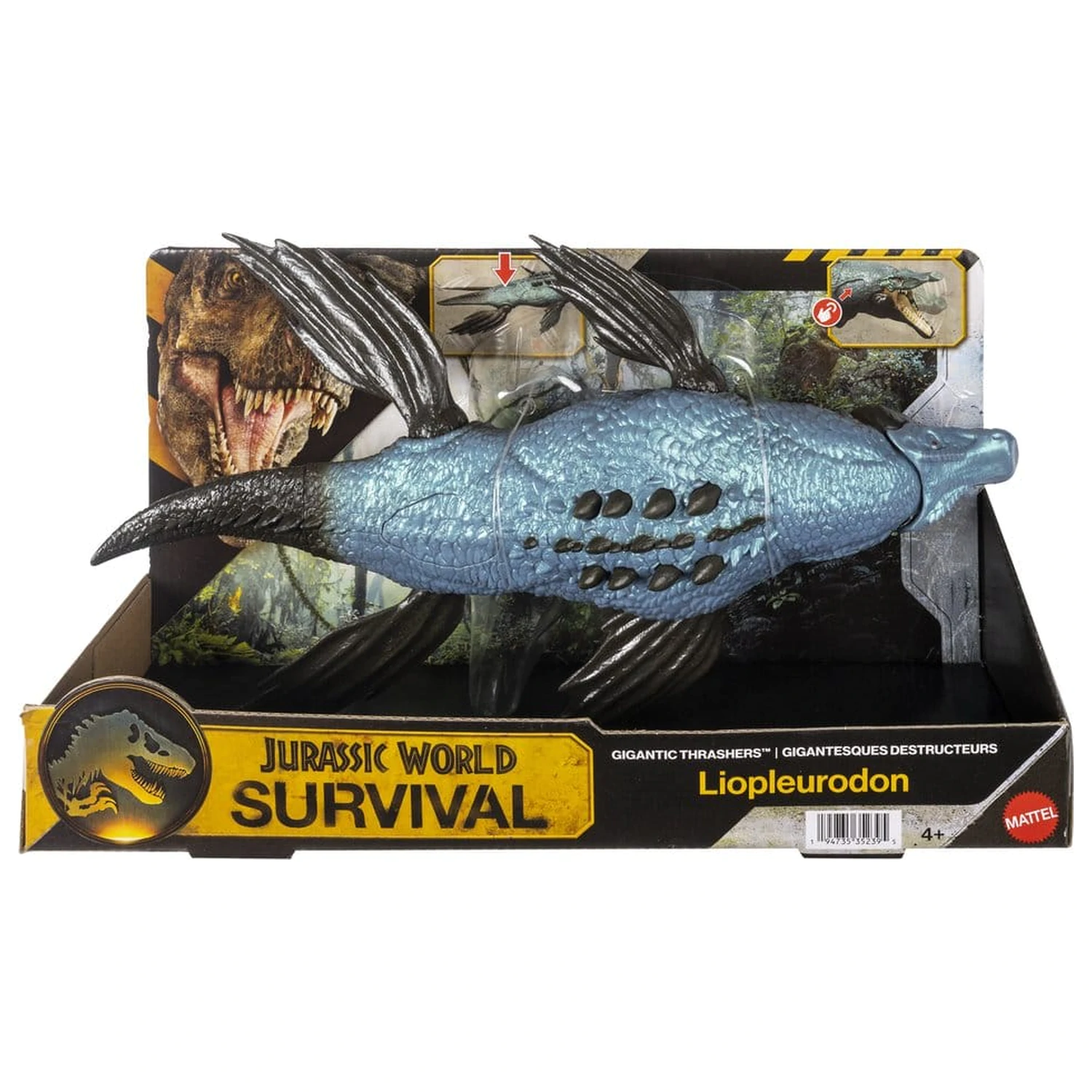 Jurassic World: Survival Akční figurka Gigantic Thrashers Liopleurodon 30 cm fotografii produktu