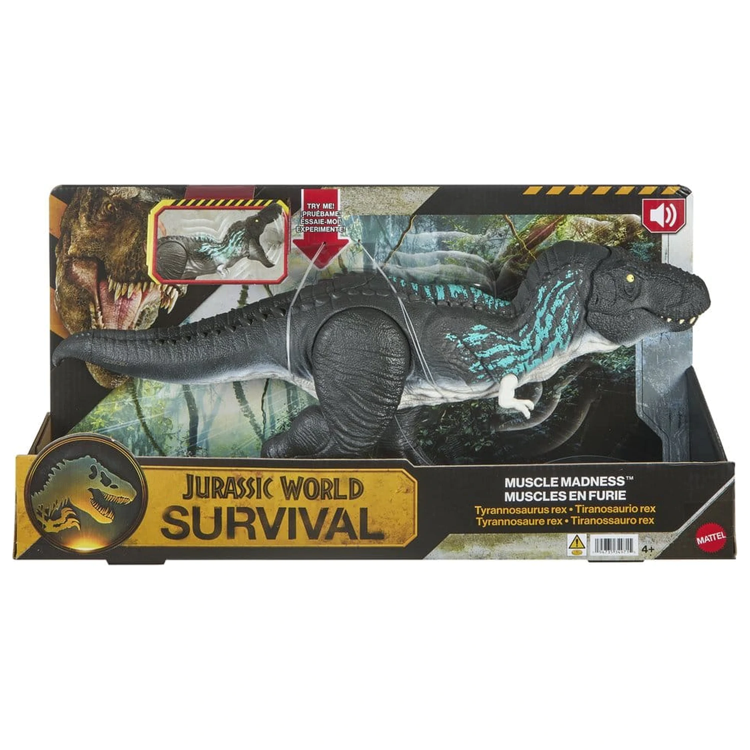 Jurassic World: Survival Akční figurka Muscle Madness Tyrannosaurus Rex 56 cm fotografii produktu