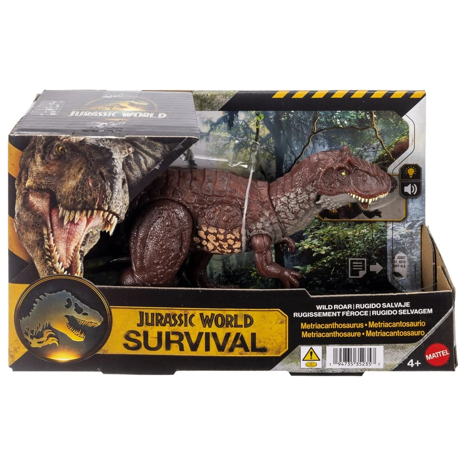 Jurassic World: Survival Akční figurka Wild Roar Metriacanthosaurus 31 cm fotografii produktu