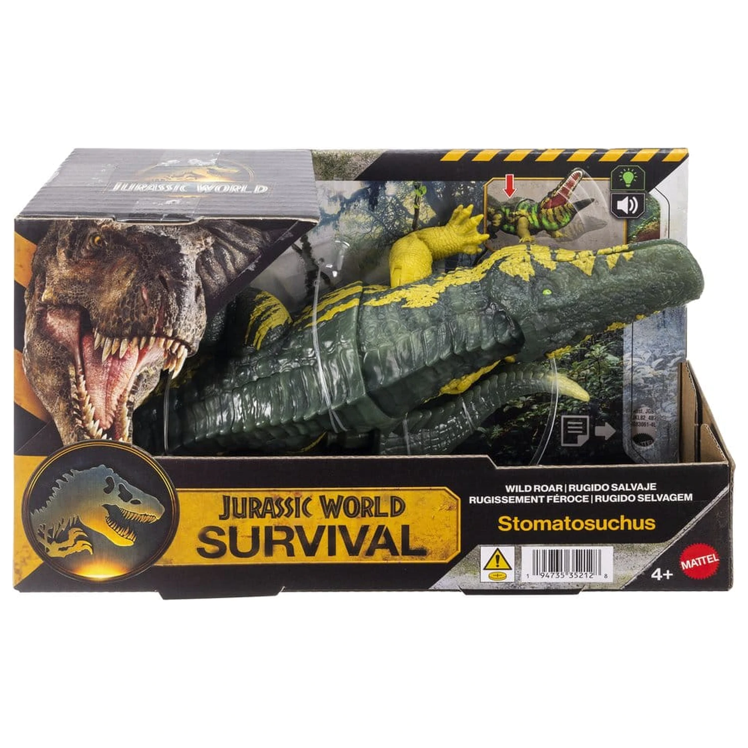 Jurassic World: Survival Akční figurka Wild Roar Stomatosuchus 37 cm fotografii produktu